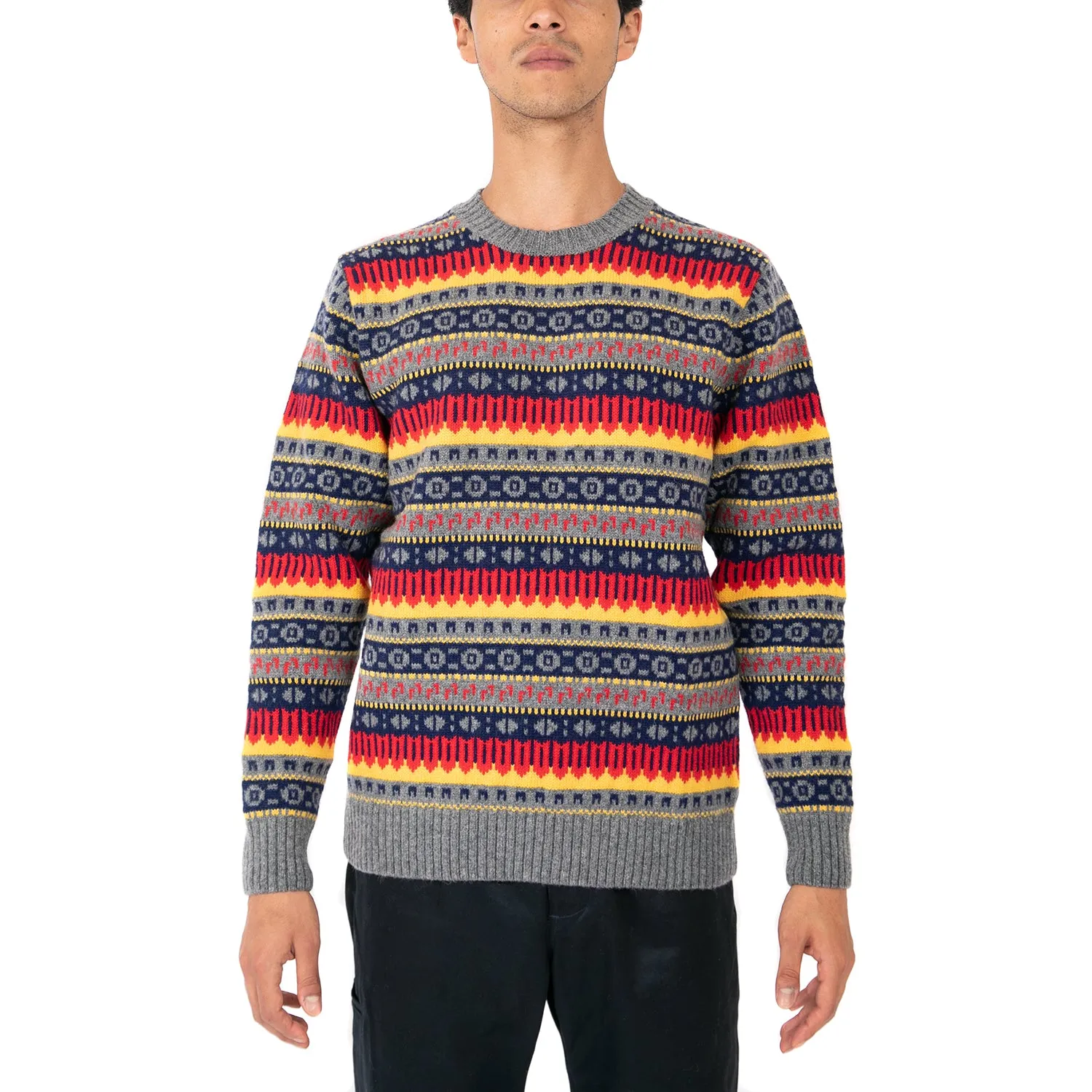 Country of Origin - Fairisle Lambswool - Yellow