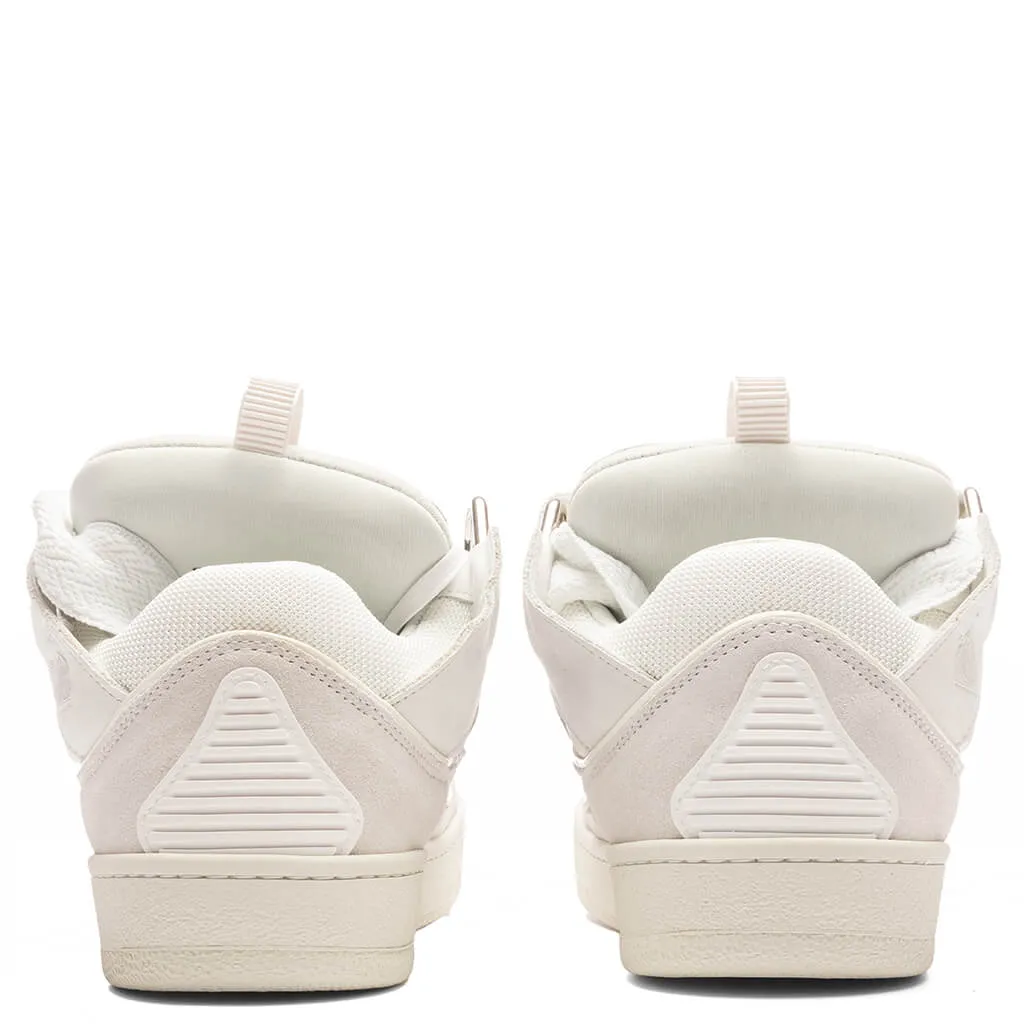 Curb Sneakers - White/White