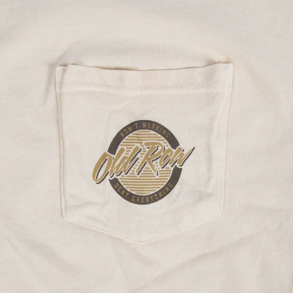 Deer Camo Circle Logo Pocket Tee