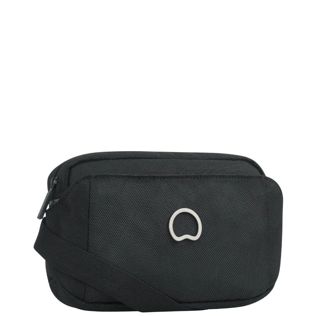 Delsey Picpus 1Cpt Shoulder/Bum Bag Black