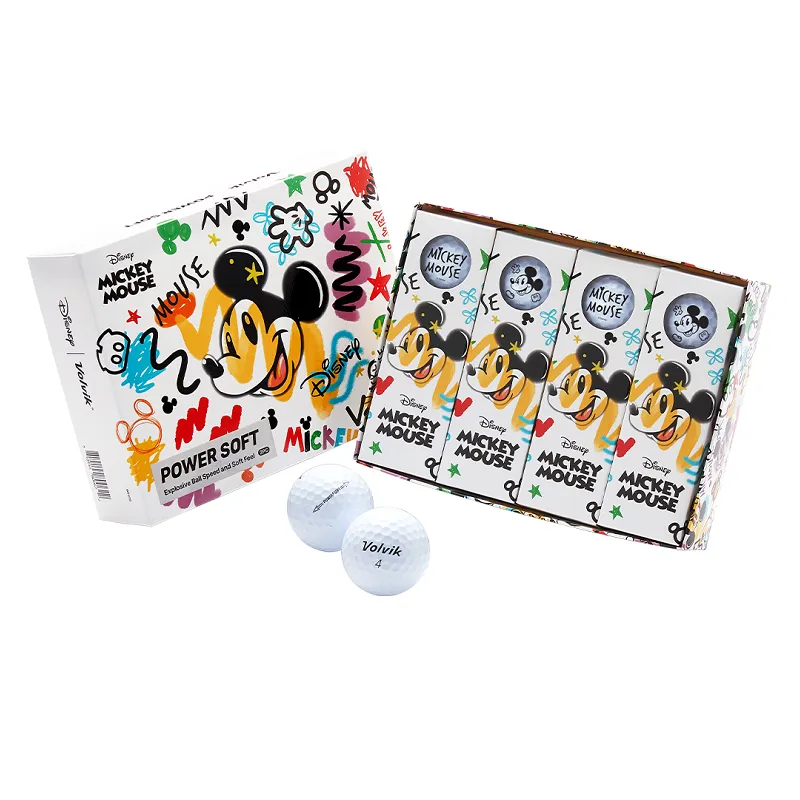 Disney Mickey Volvik Power Soft Golf Balls