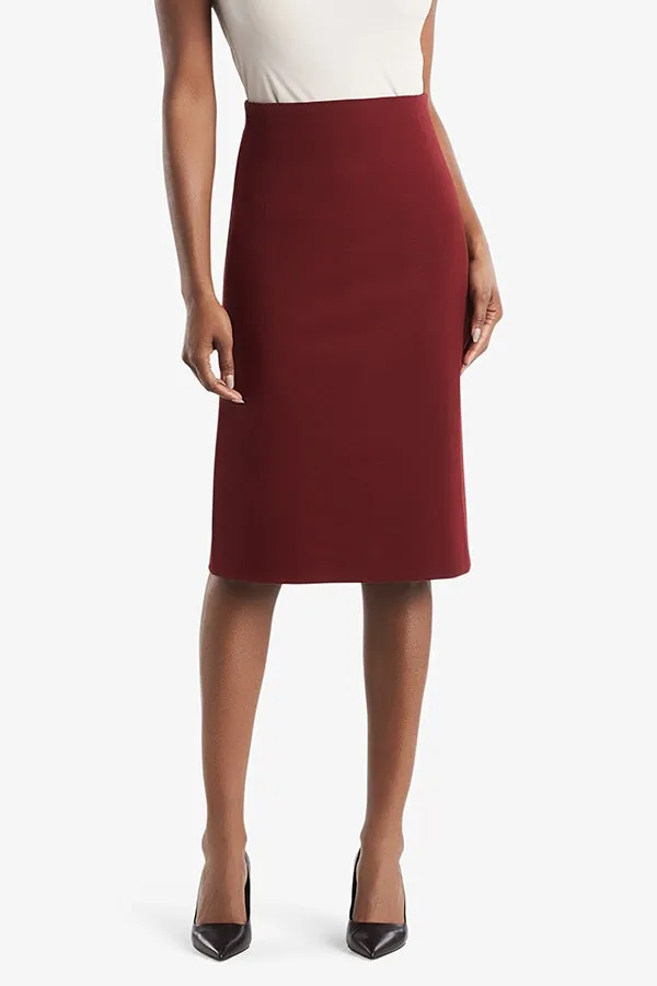 Dorchester Skirt - Textured Ponte :: Pinot