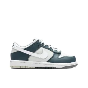 Dunk Low (PS) - Deep Jungle/White/Light Silver