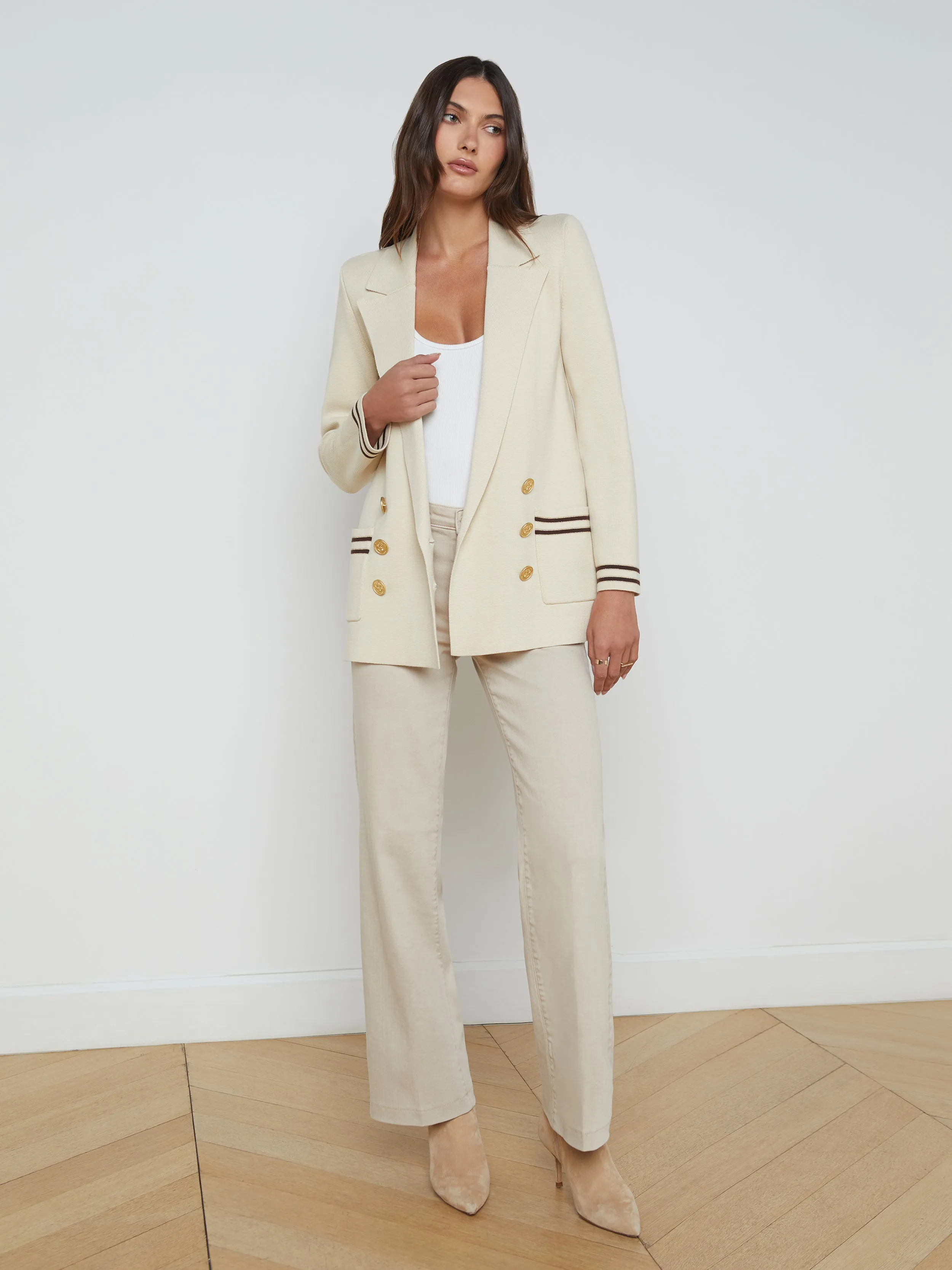 Eileen Knit Boyfriend Blazer