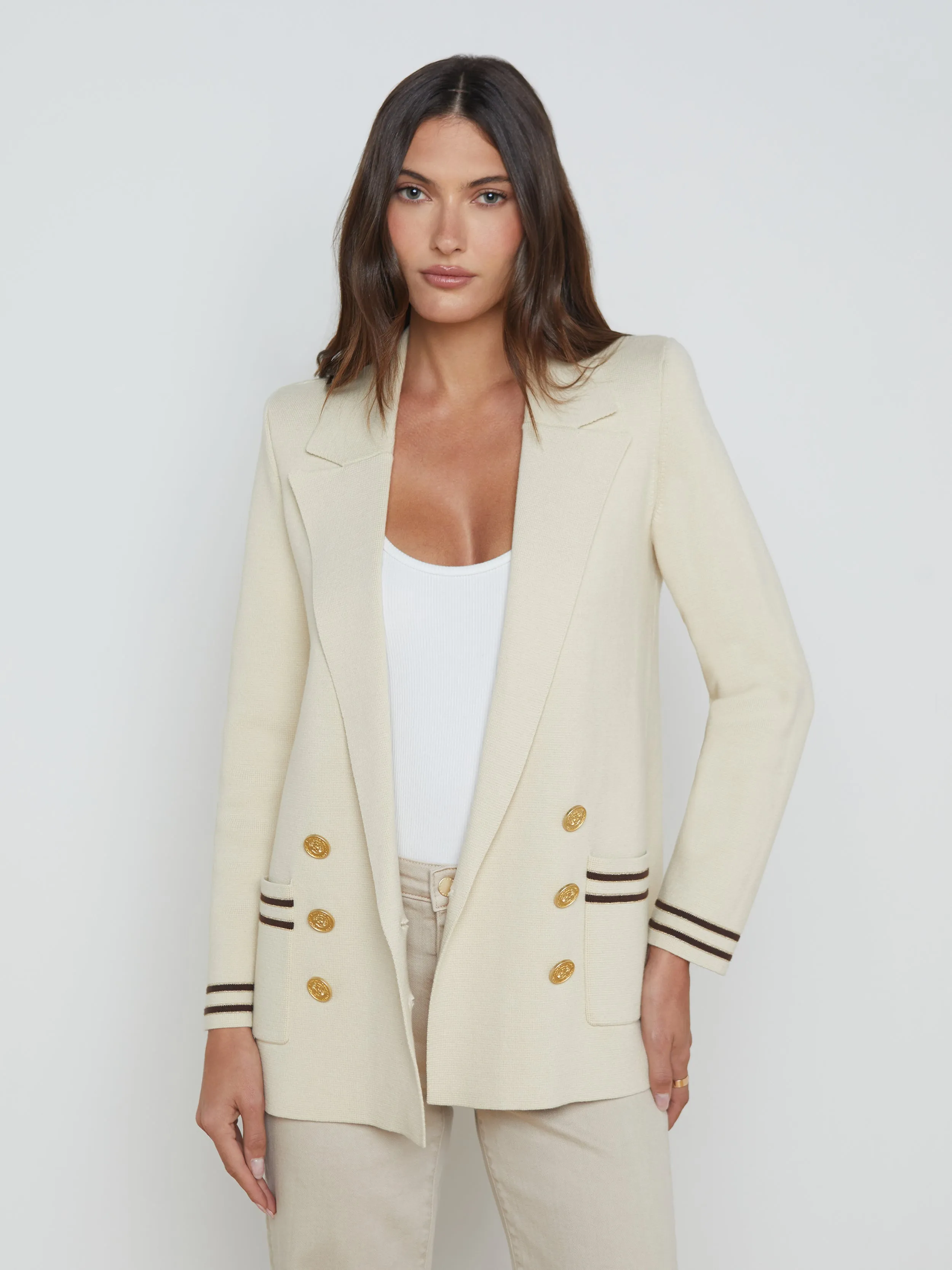 Eileen Knit Boyfriend Blazer