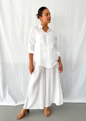 Elijah Linen Pants in White