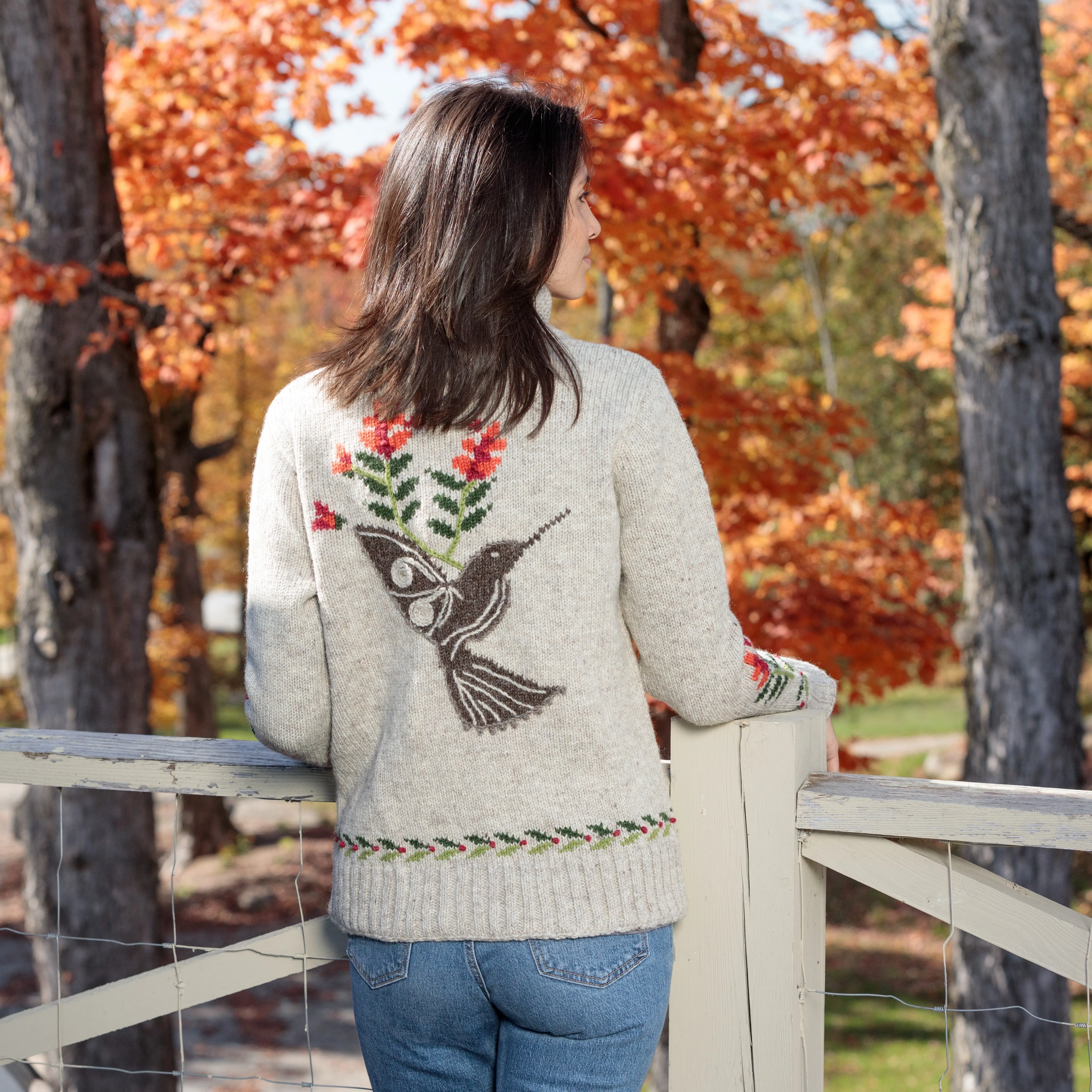 Floral Flight Sweater