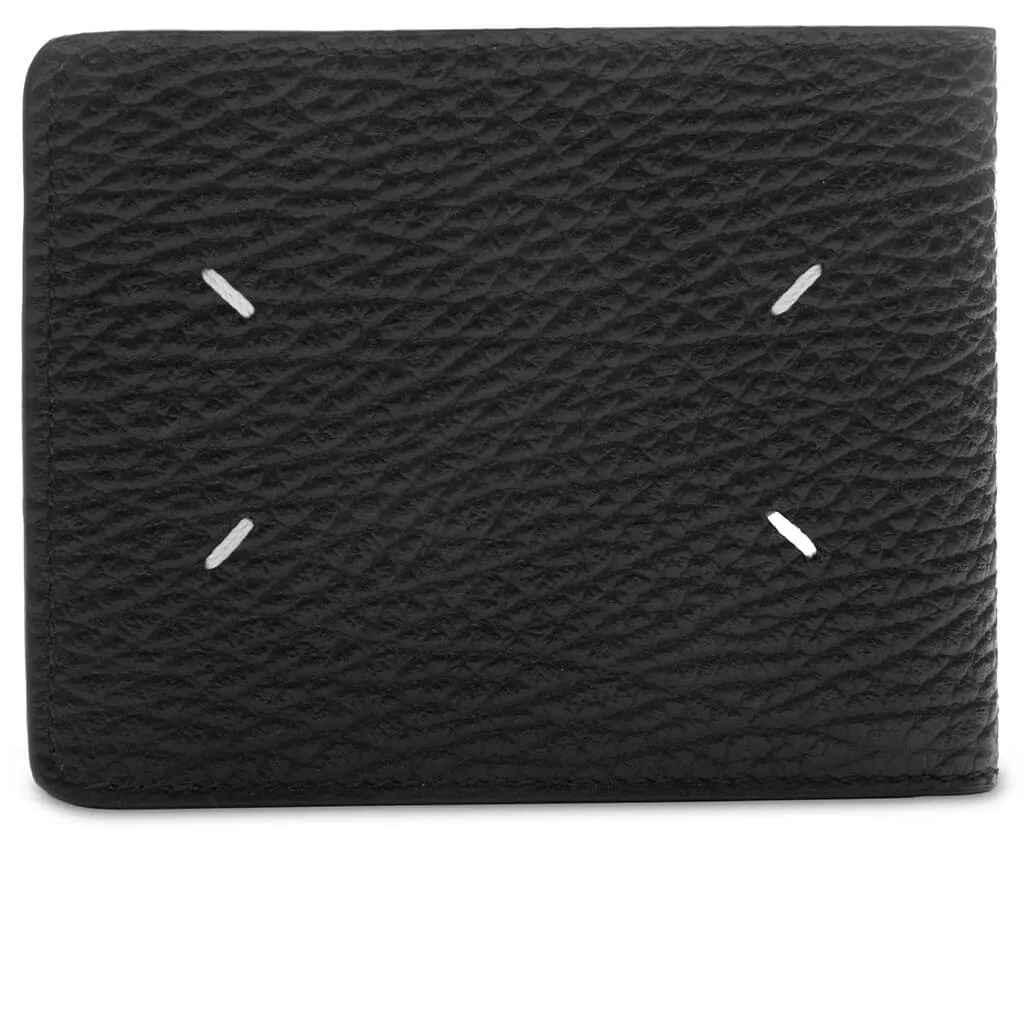 Four Stitches Wallet - Black