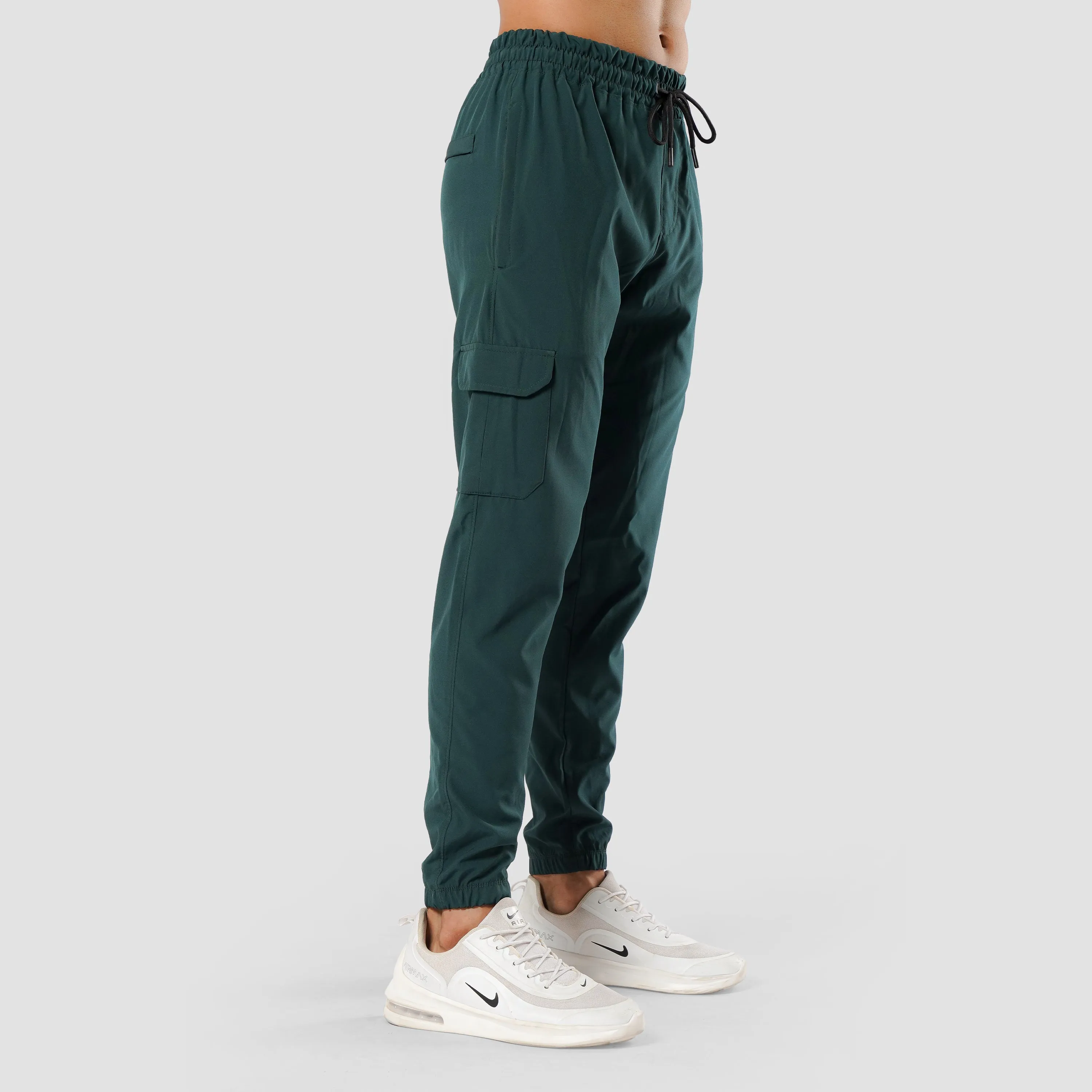 GREEN CARGO FLEX PANTS