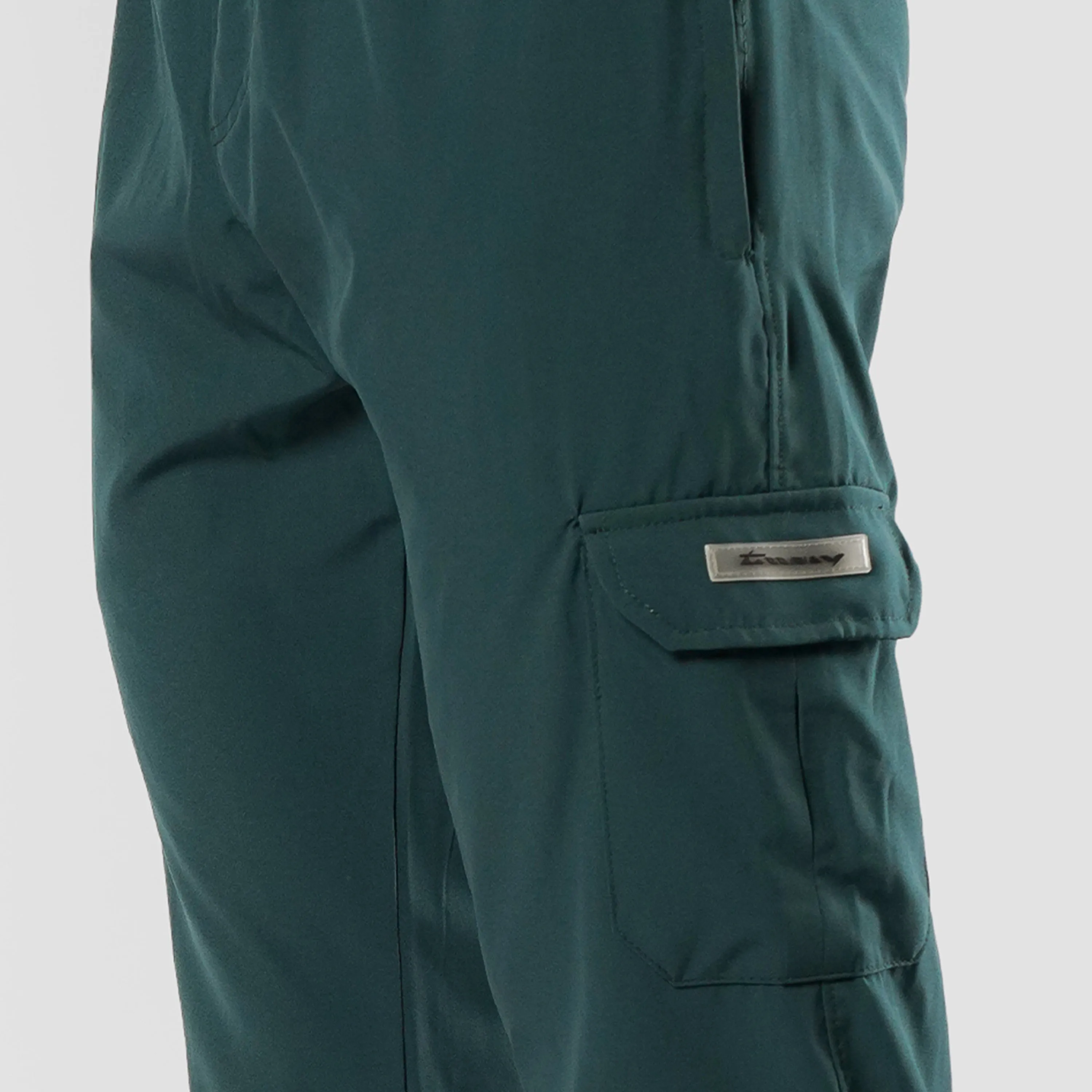 GREEN CARGO FLEX PANTS