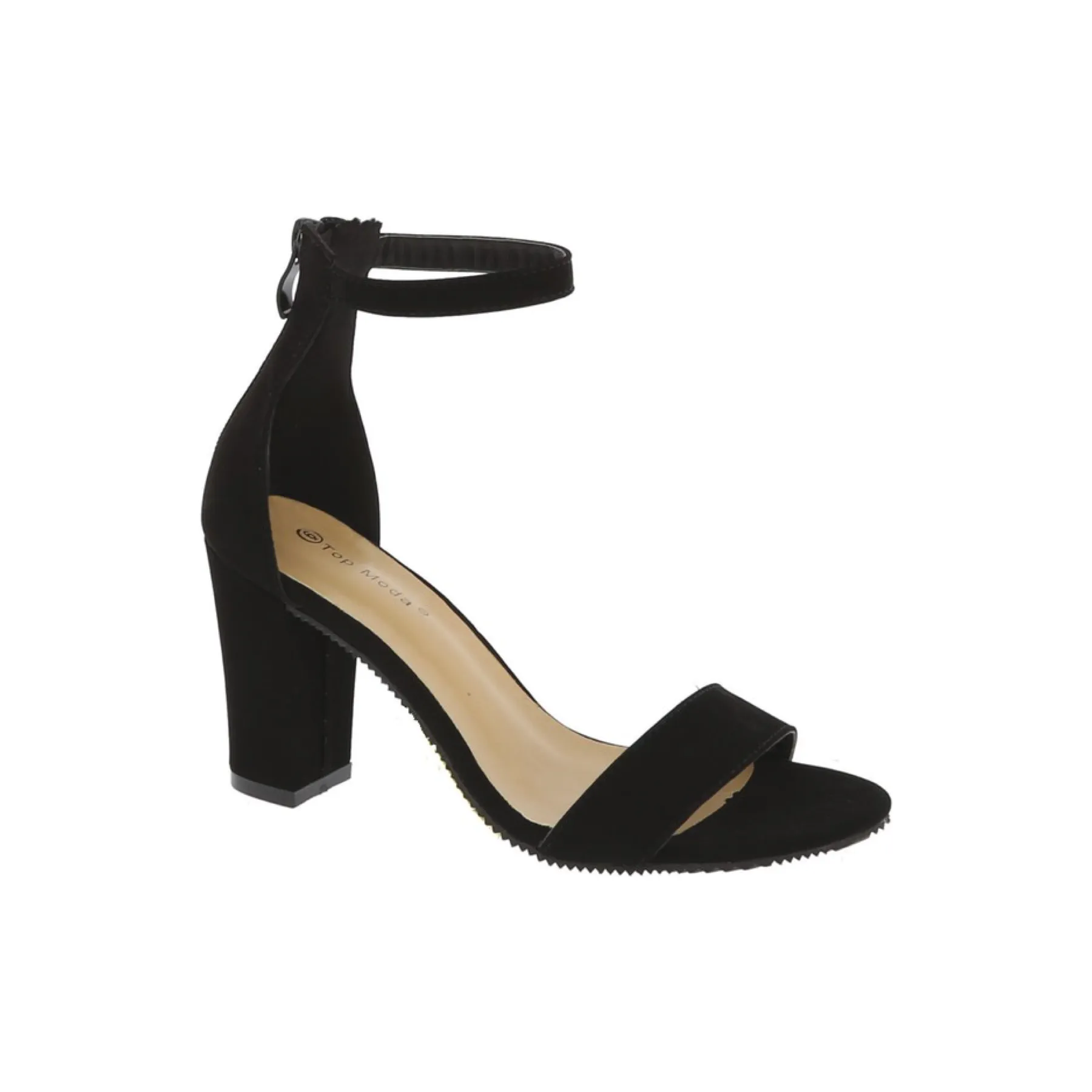 Hannah Block Heel- Black