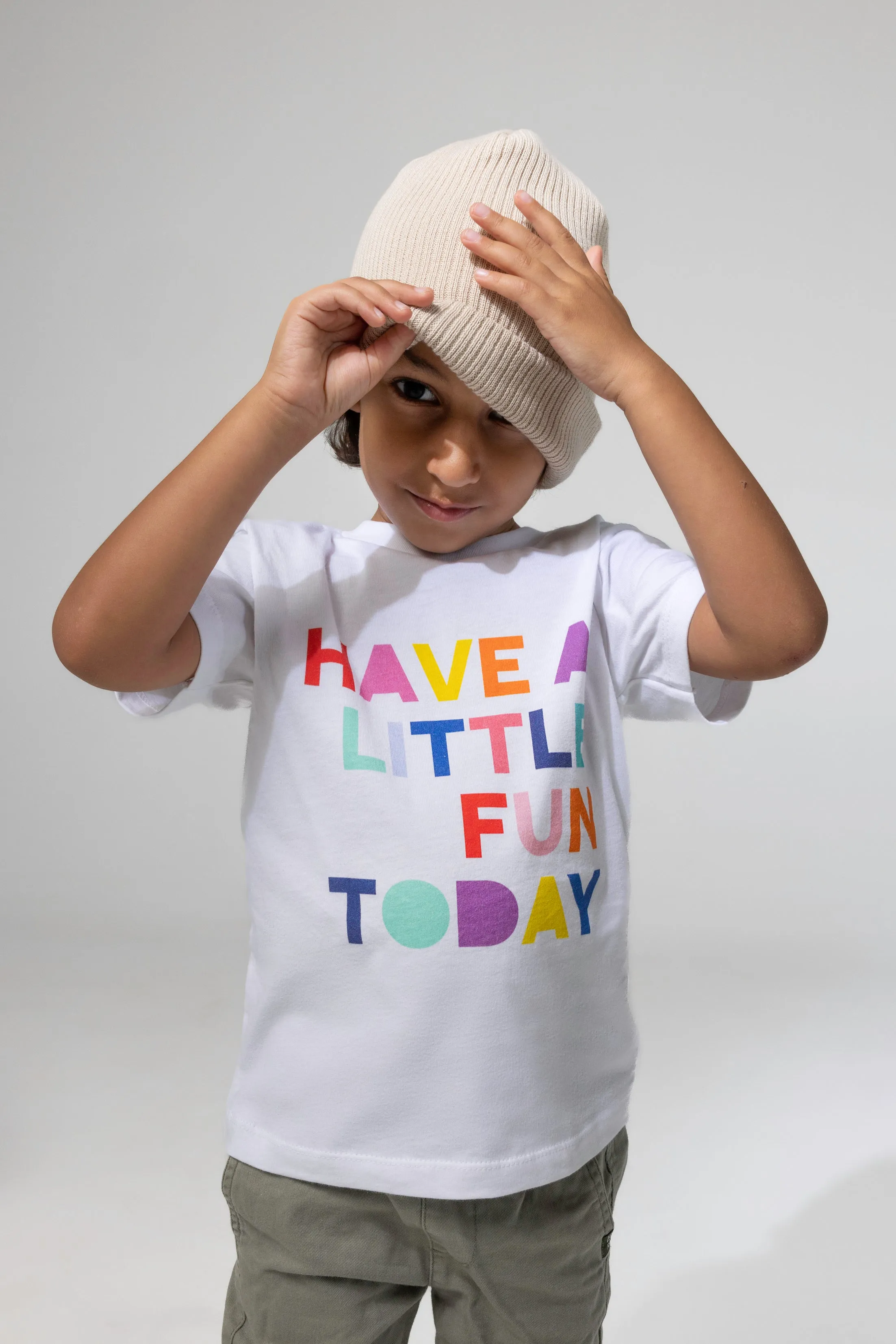 Have A Little Fun Today Toddler Short Sleeve Tee