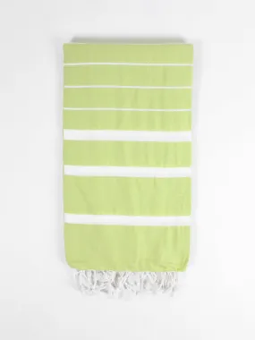 Ibiza Summer Hammam Towel, Lime