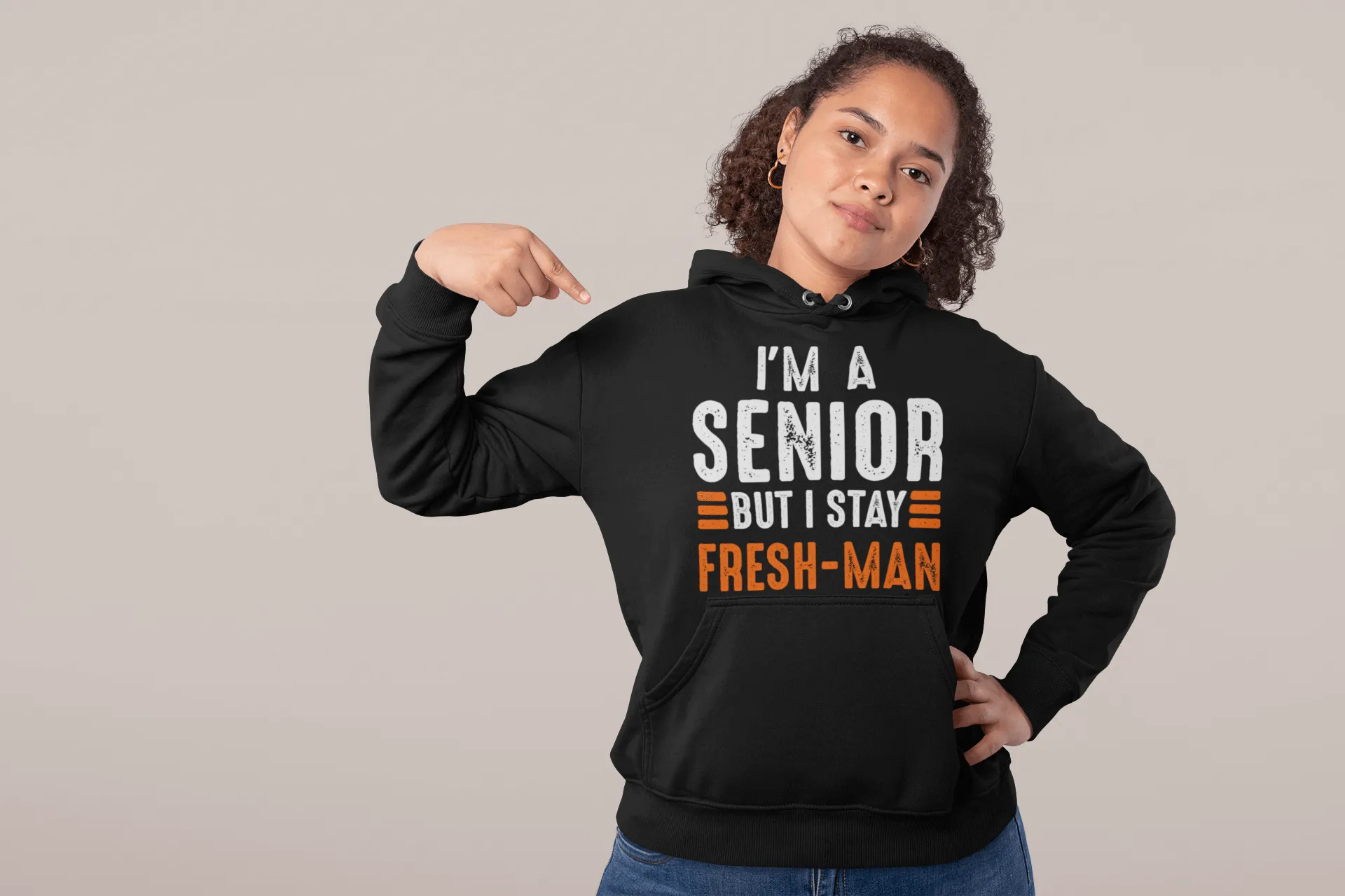 I'm A Senior But I Stay Fresh-Man