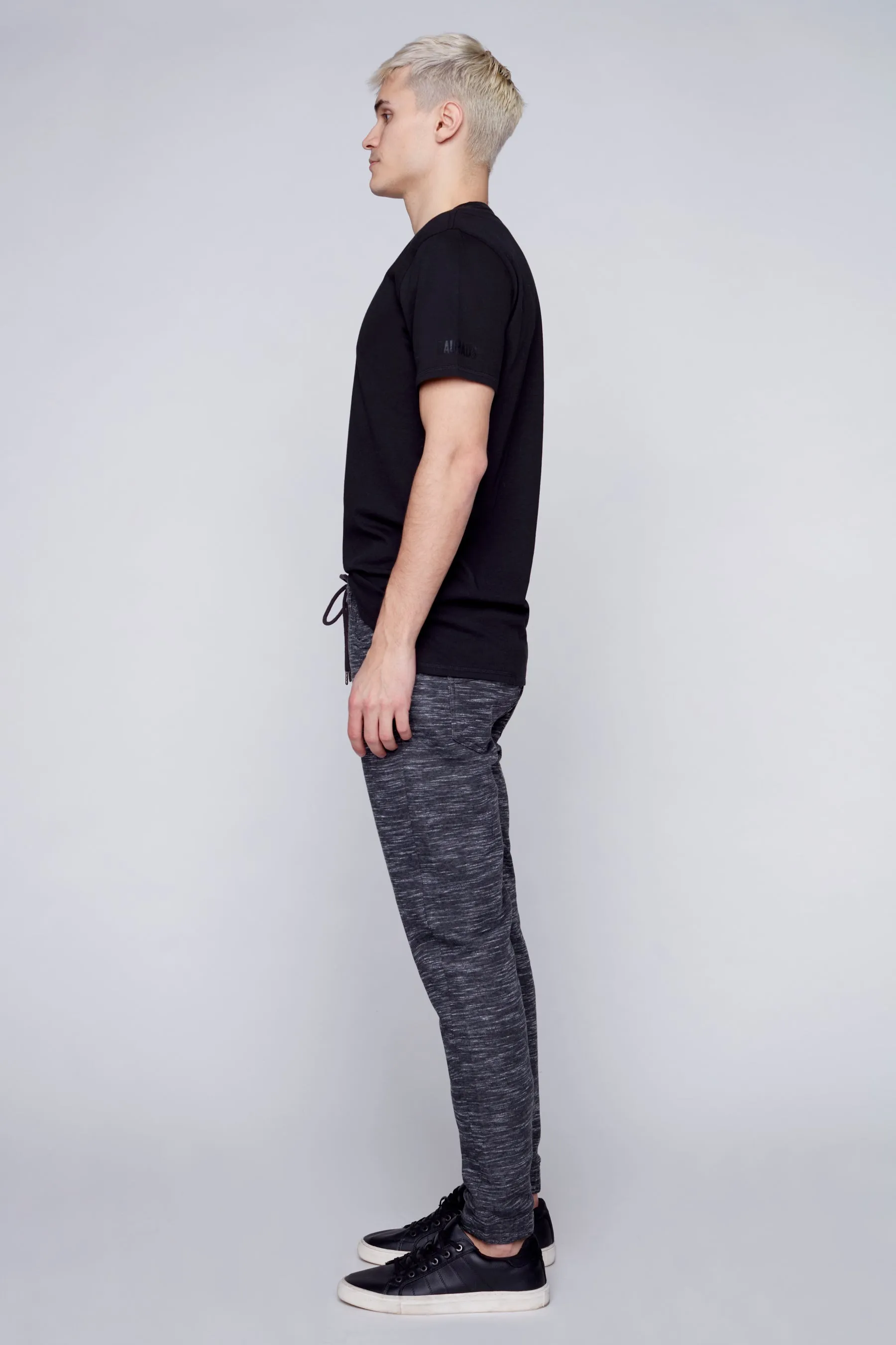 JAGGER - 5 Pocket Fleece Jogger - Heather Charcoal