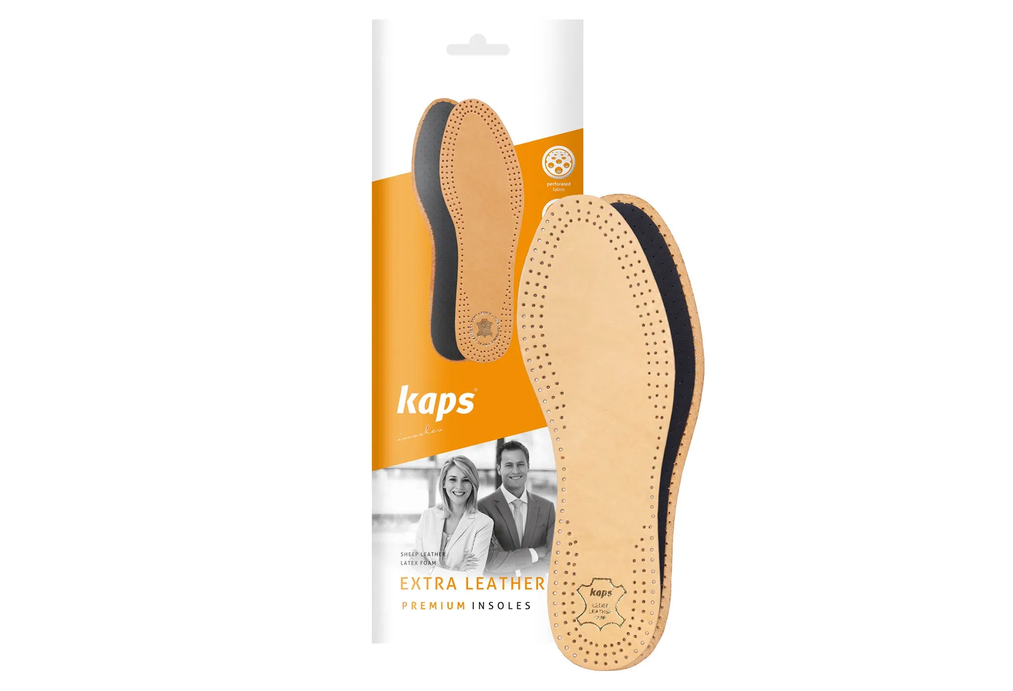 KAPS Extra Leather Premium Shoe Insoles