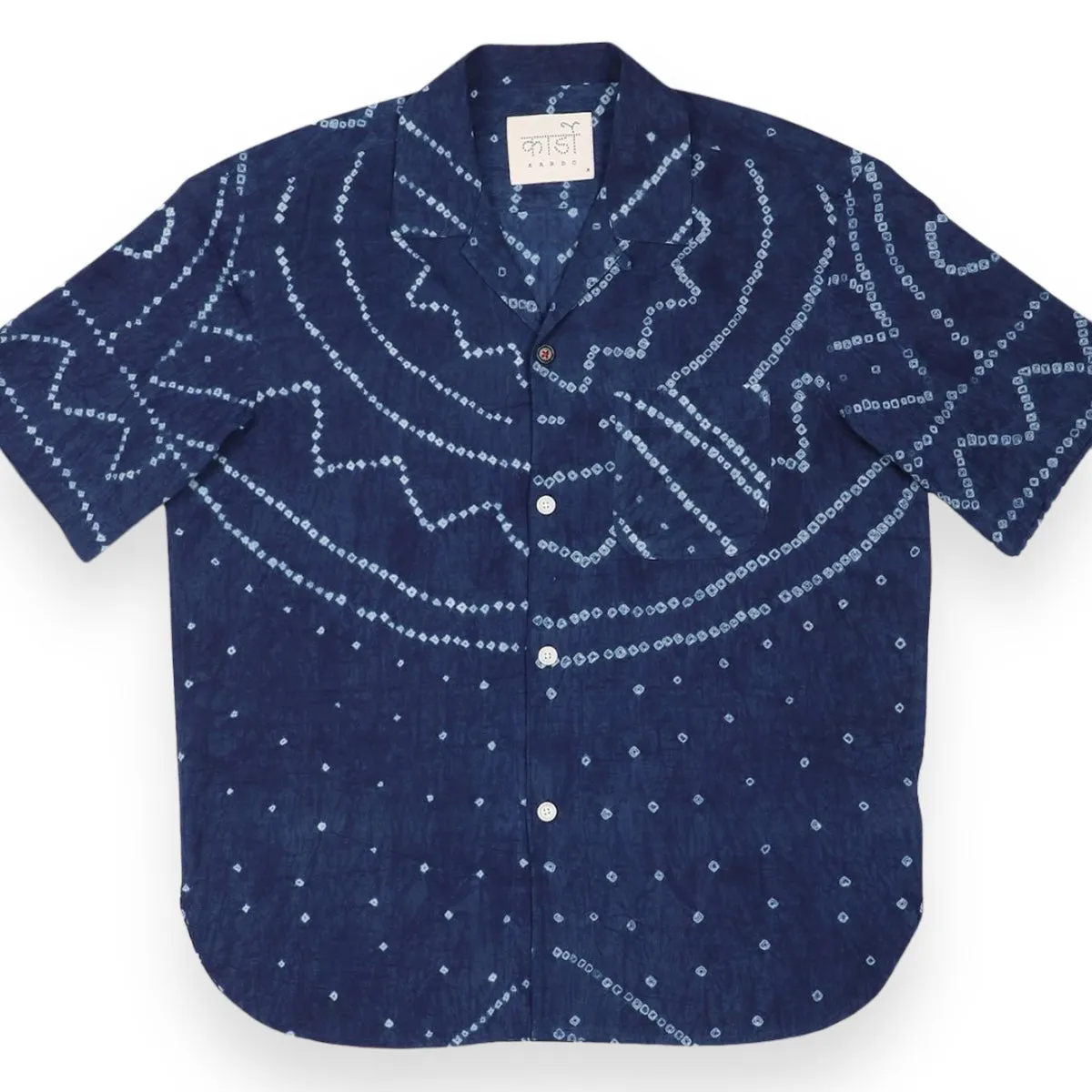 Kardo Ronen Shirt Bandhani indigo