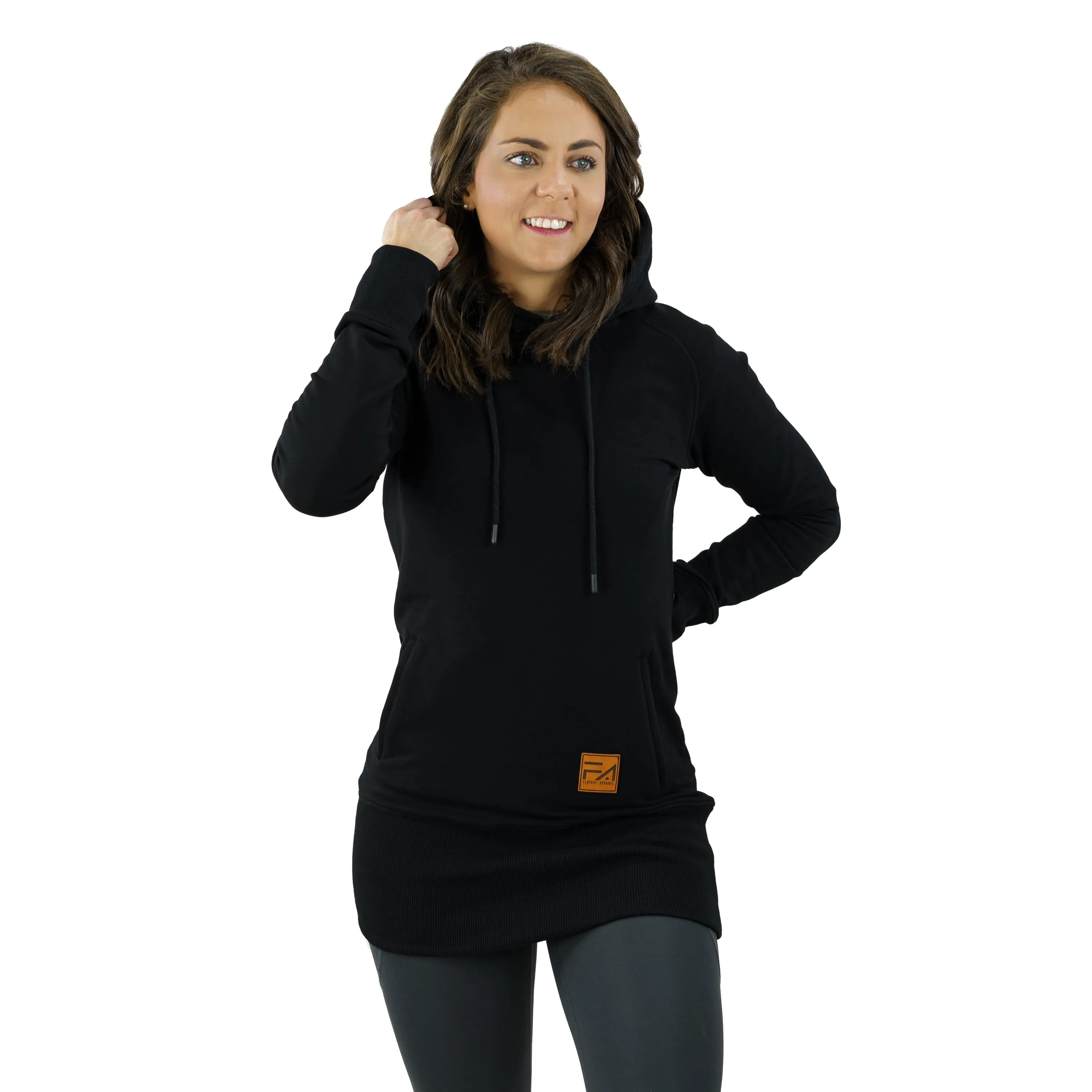 Kora Long Hoodie Black