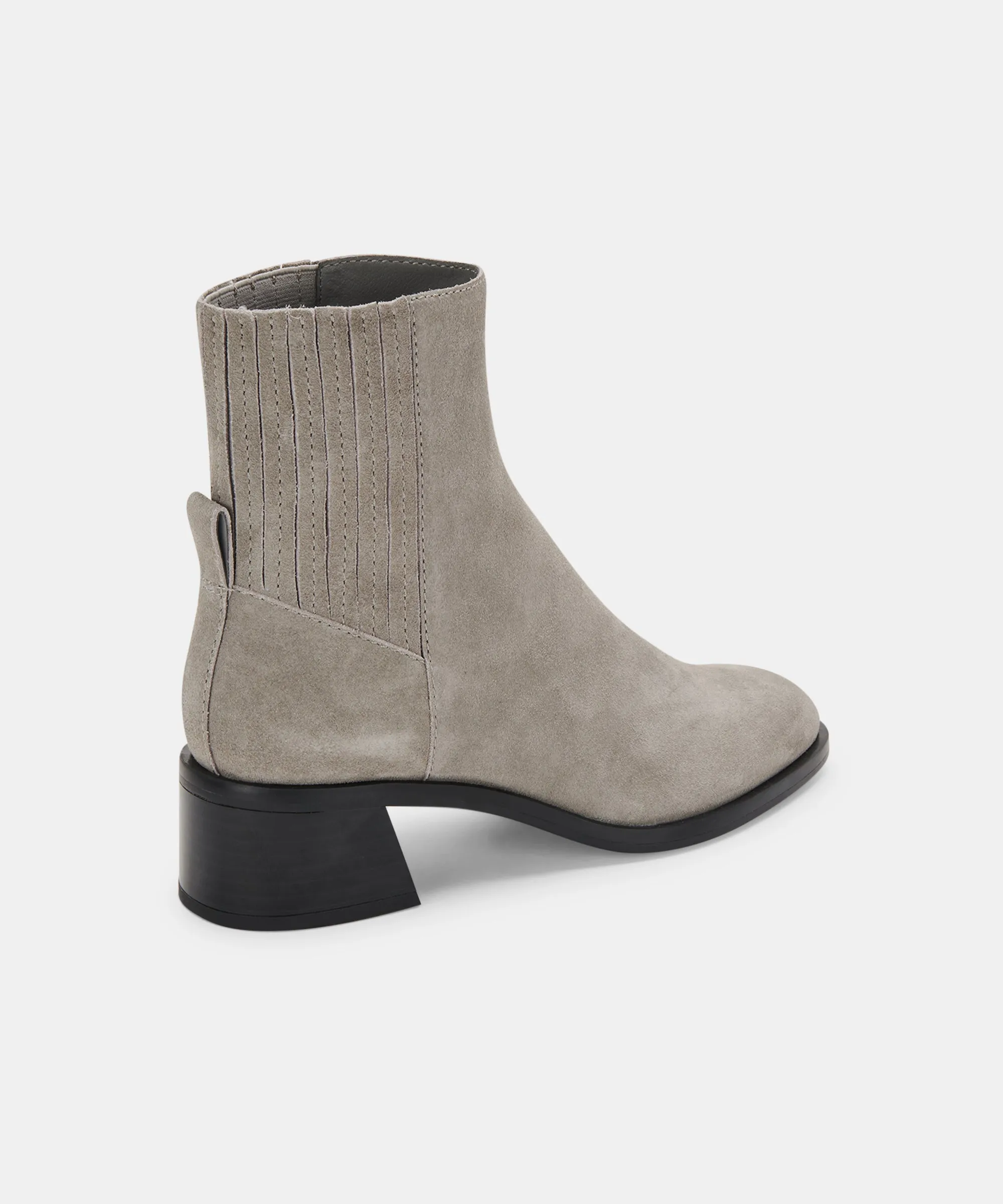 LAYTON BOOTIES CHARCOAL SUEDE re:vita