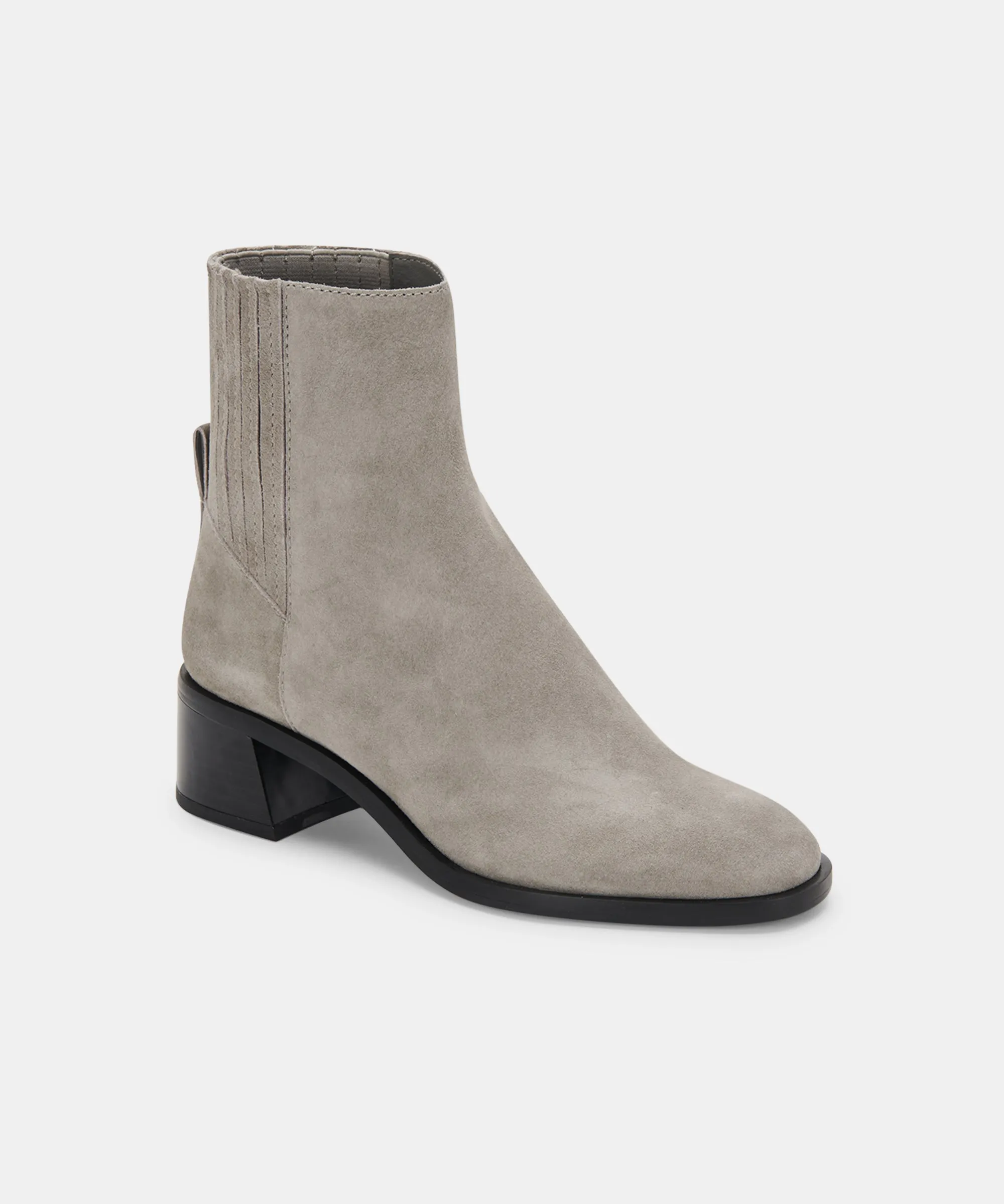 LAYTON BOOTIES CHARCOAL SUEDE re:vita