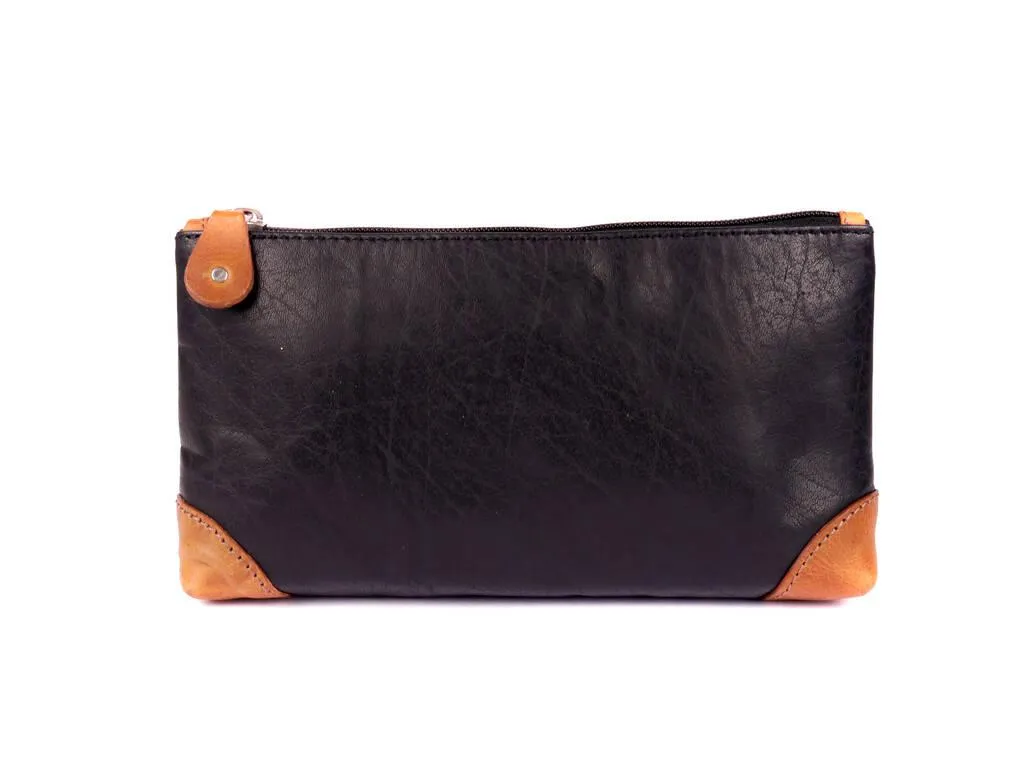 Leather Make-Up Bag