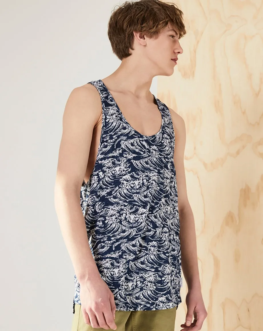 LOELA MENS VEST | NAVY