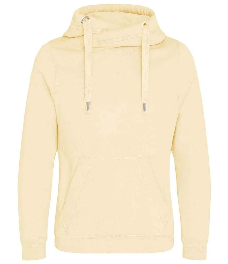 Luxury Cowl Neck Hoodie - Vanilla Cream