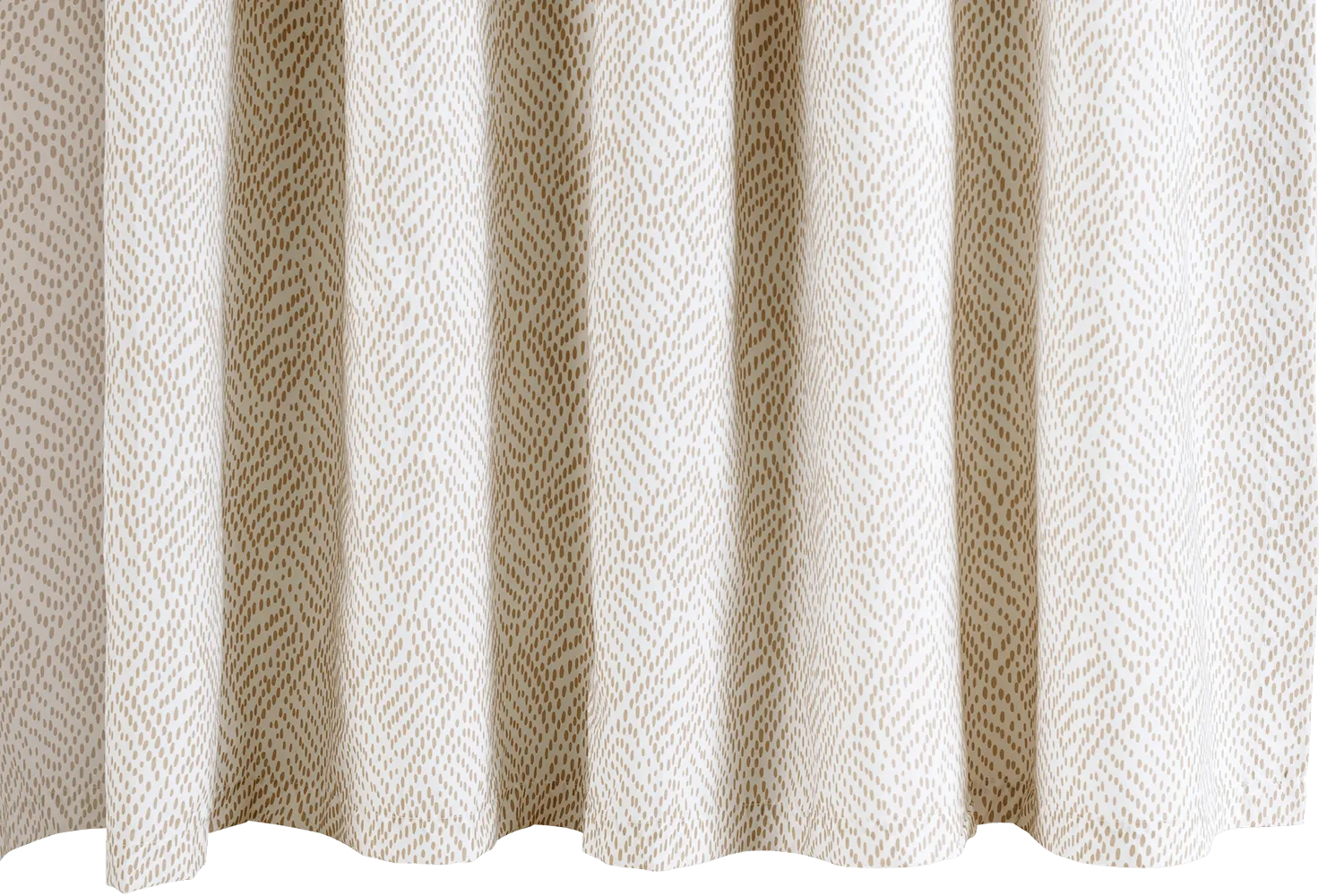 Matouk Duma Diamond Shower Curtain - Dune