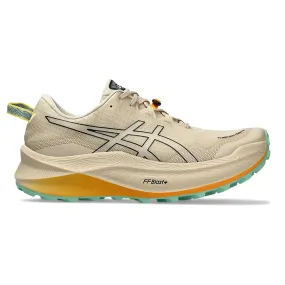 Men's Asics Trabuco Max 3, Feather Grey/Black, 10.5 D Medium