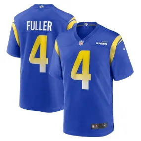 Men's Nike Jordan Fuller Royal Los Angeles Rams Game Player Jersey