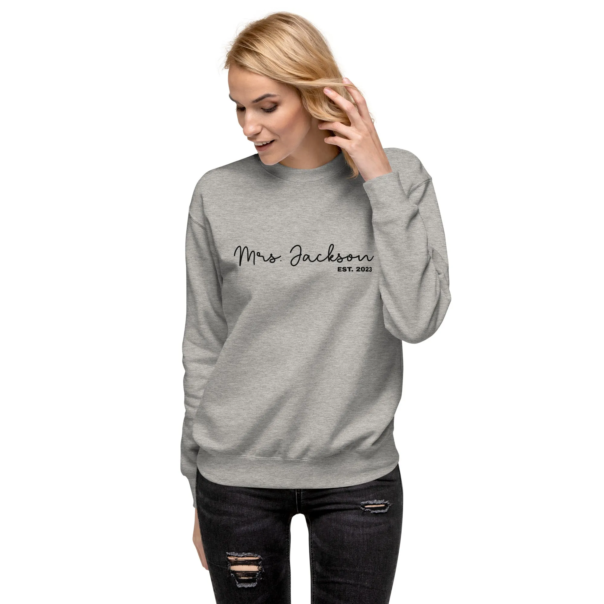 Mrs. Sweatshirt Premium Sweatshirt