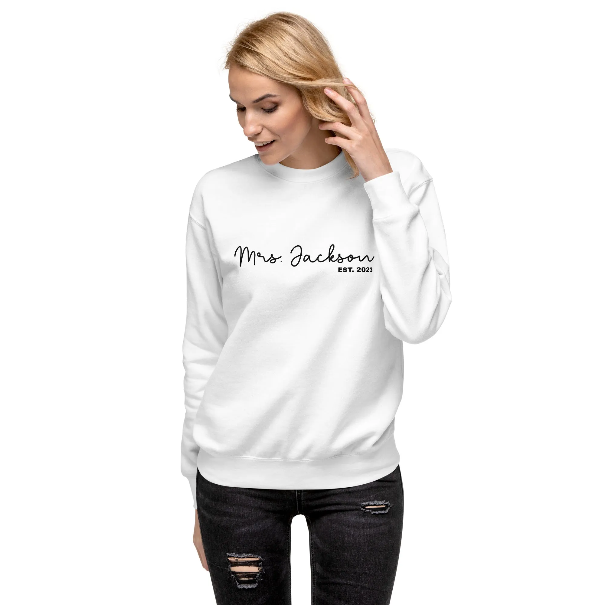 Mrs. Sweatshirt Premium Sweatshirt