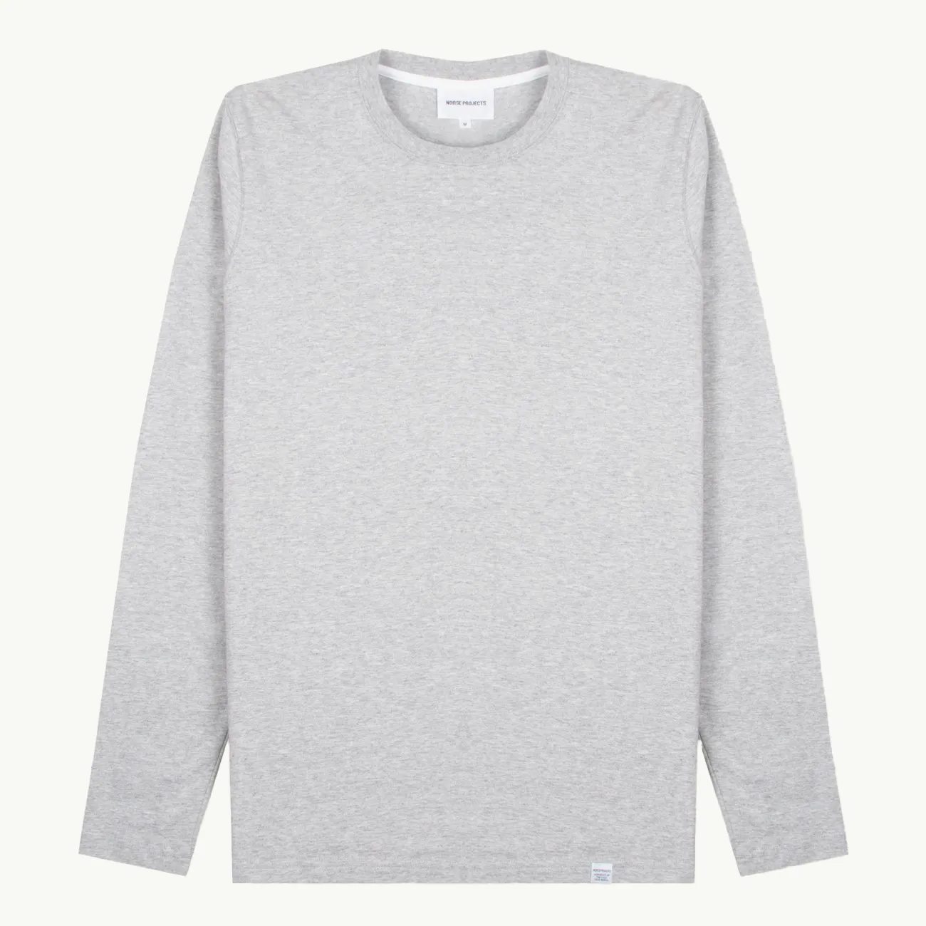 Niels Standard LS - Light Grey Melange