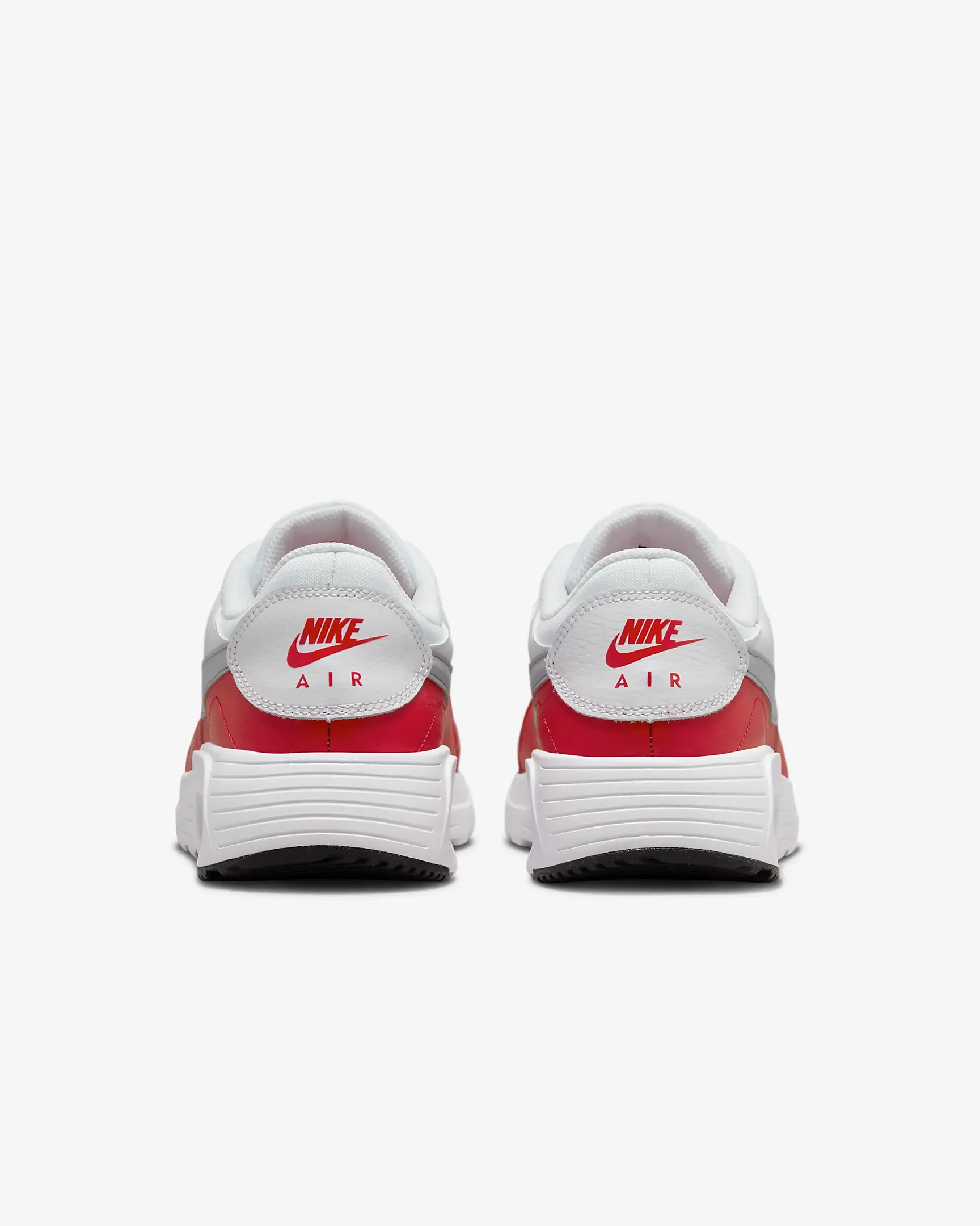 Nike Men's Air Max SC Shoes - White / University Red / Black / Wolf Grey