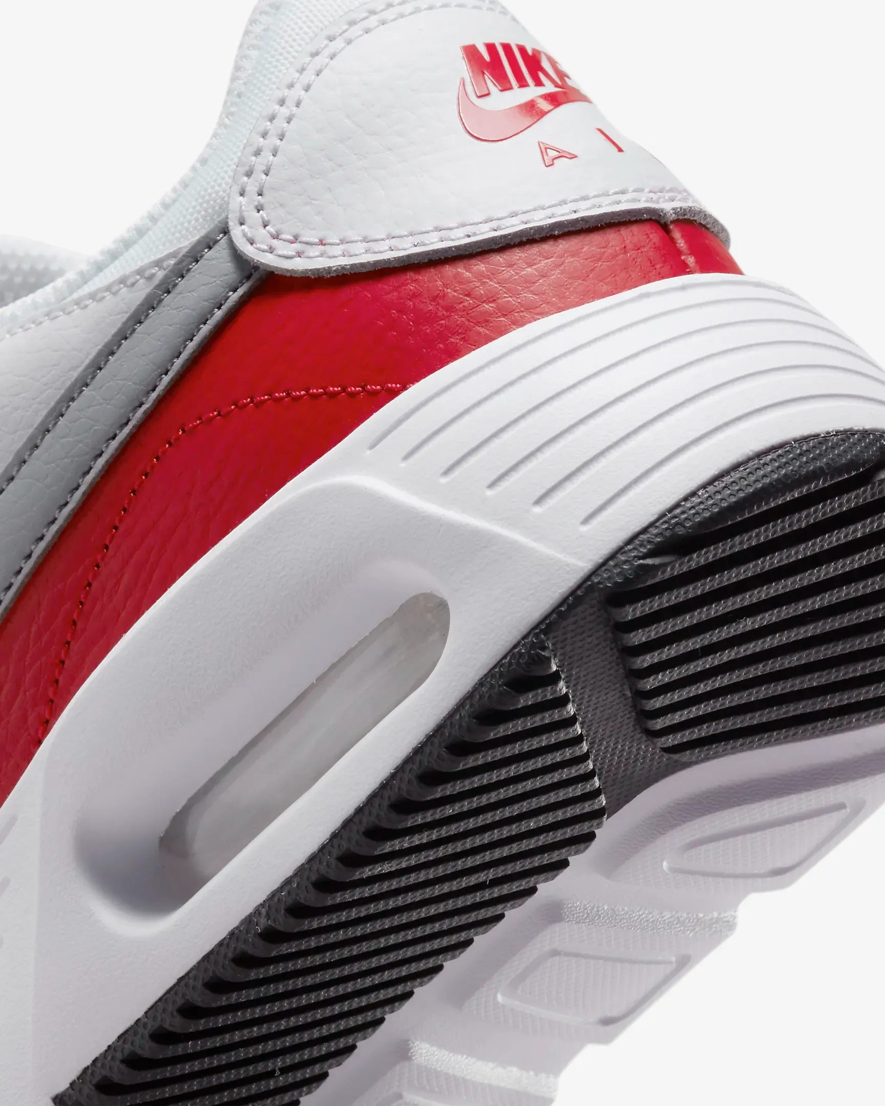 Nike Men's Air Max SC Shoes - White / University Red / Black / Wolf Grey