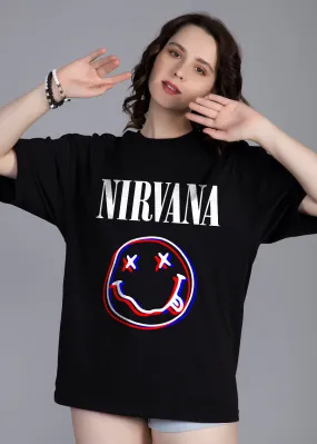 Nirvana Women Oversized T-Shirt