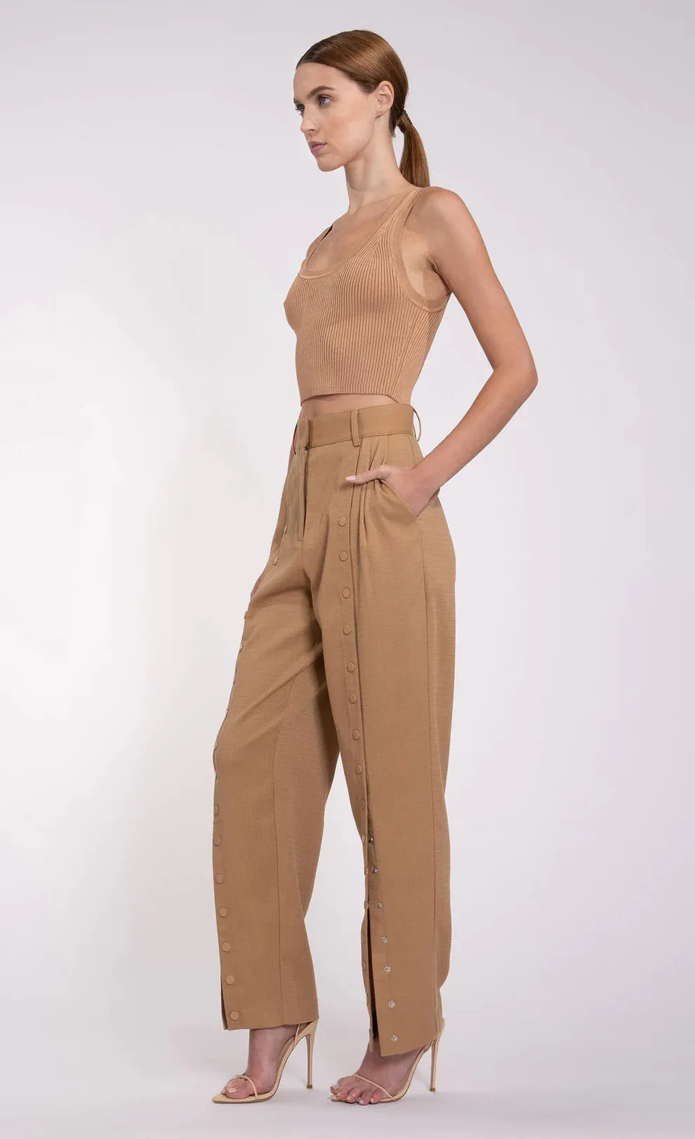 Nonchalant - Cyrus Pant - Sand