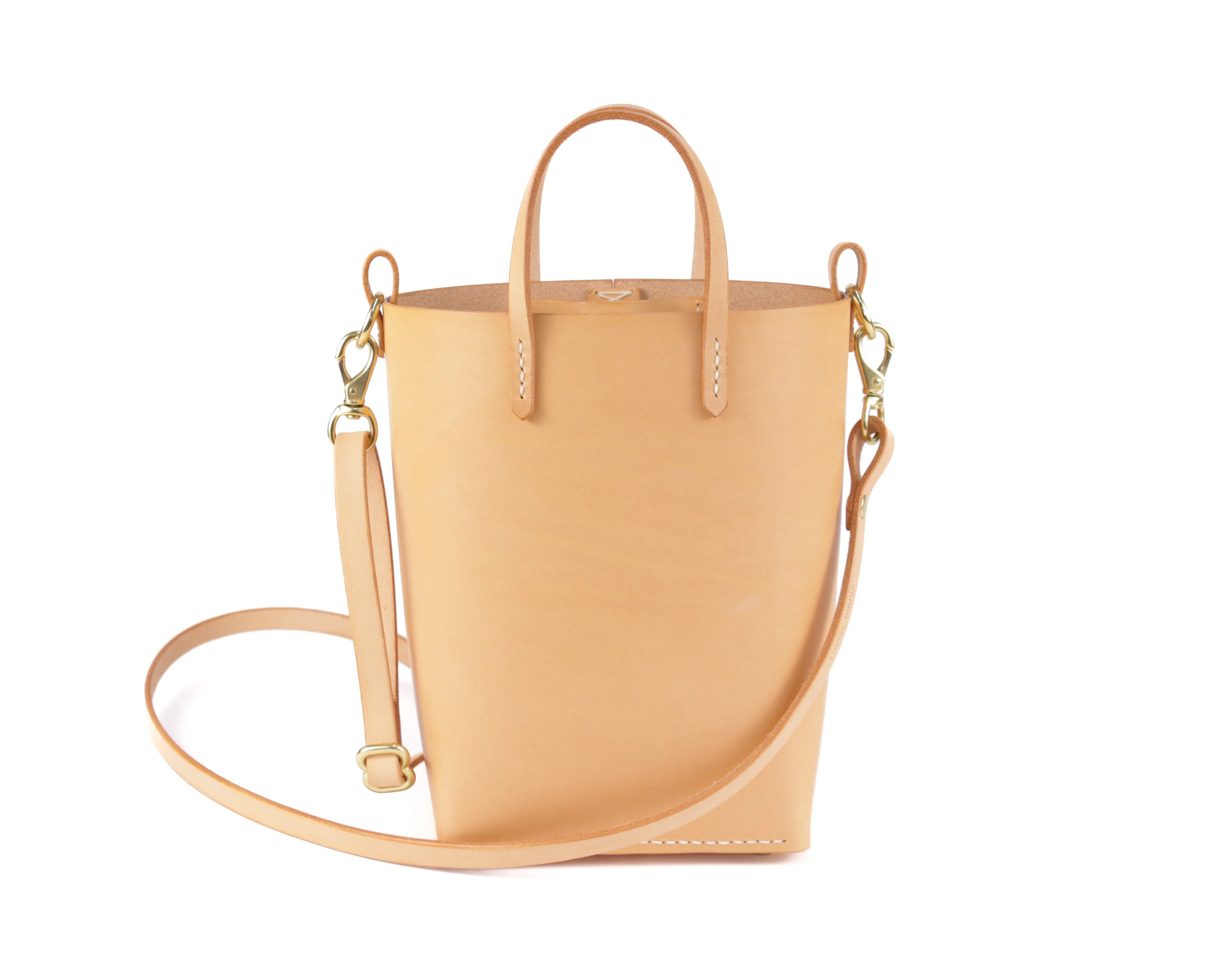 Palmetto Bucket Bag: Natural