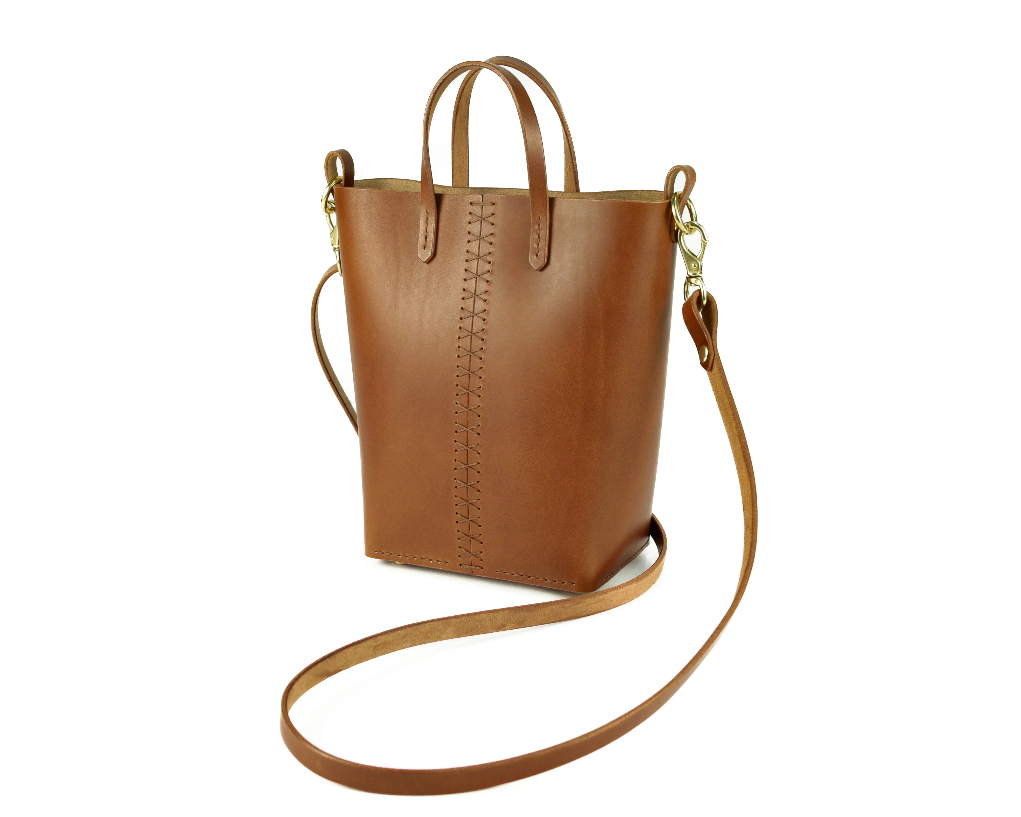 Palmetto Bucket Bag: Natural