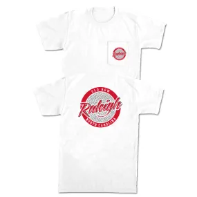 Raleigh, North Carolina Circle Logo Pocket Tee