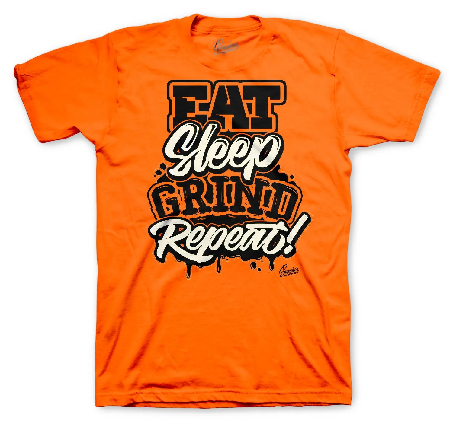 Retro 5 Orange Blaze  Repeat Shirt