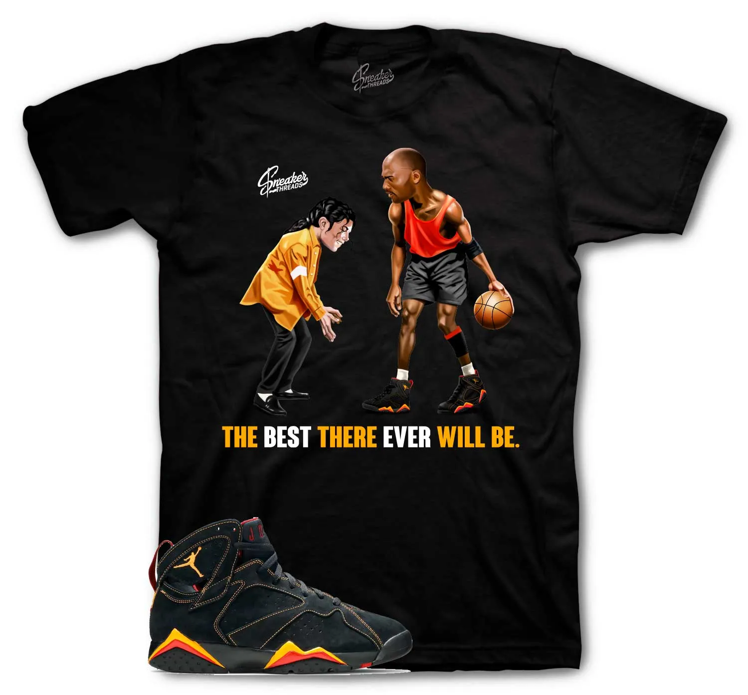 Retro 7 Citrus Shirt - The Best - Black