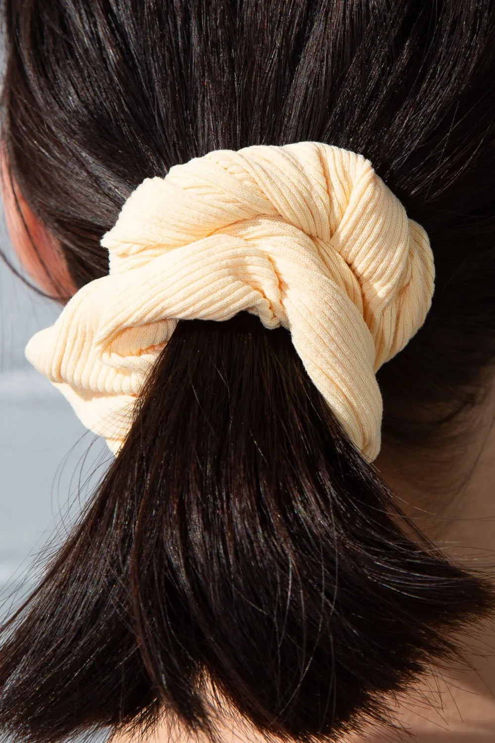 Ribbed Scrunchie