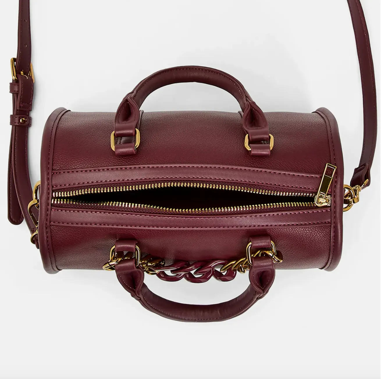 Russel Mini Carrier Purse - Berry