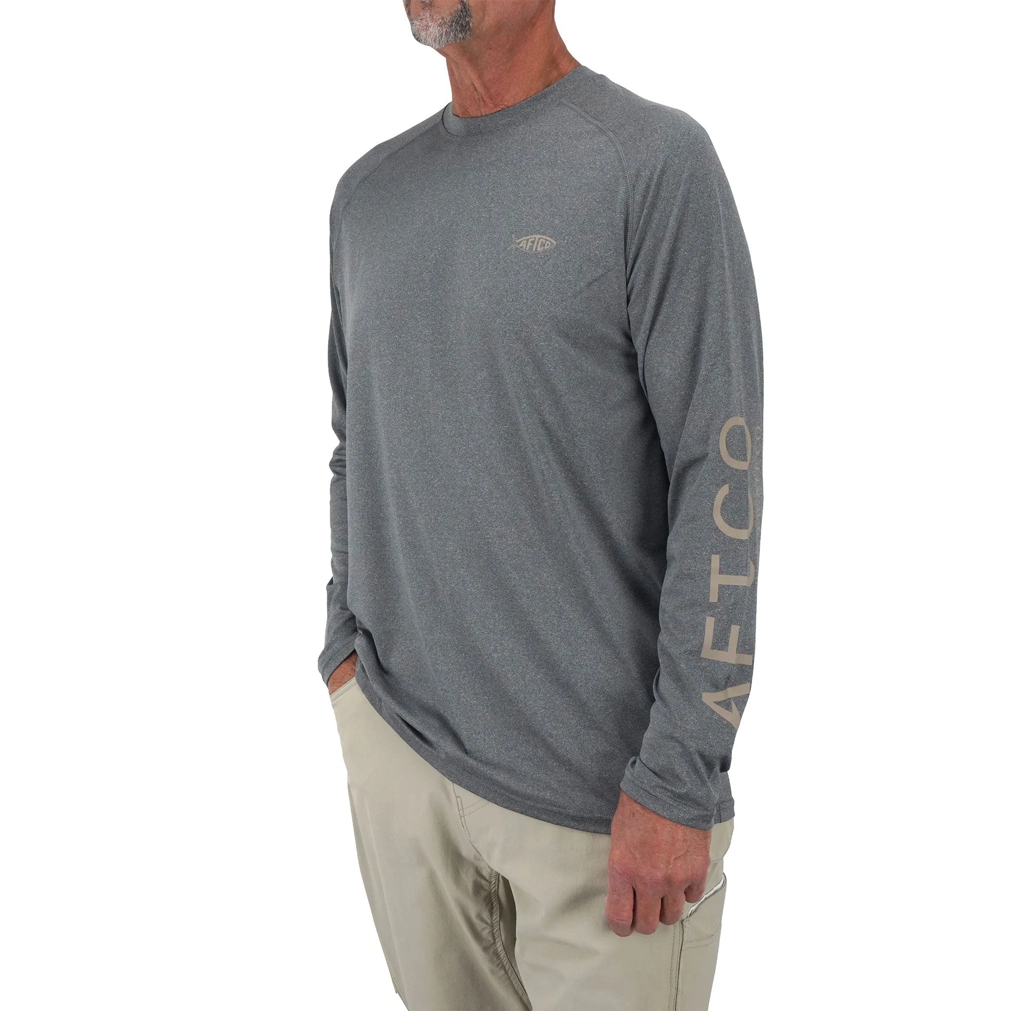 Samurai Heathered LS Performance Shirt