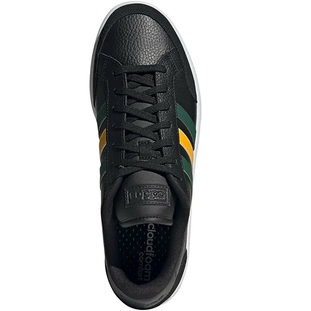 Scarpe sportive da Uomo Adidas - Art. GRAND COURT SE H02030  SNEAKERS  NERO VERDE SENAPE -