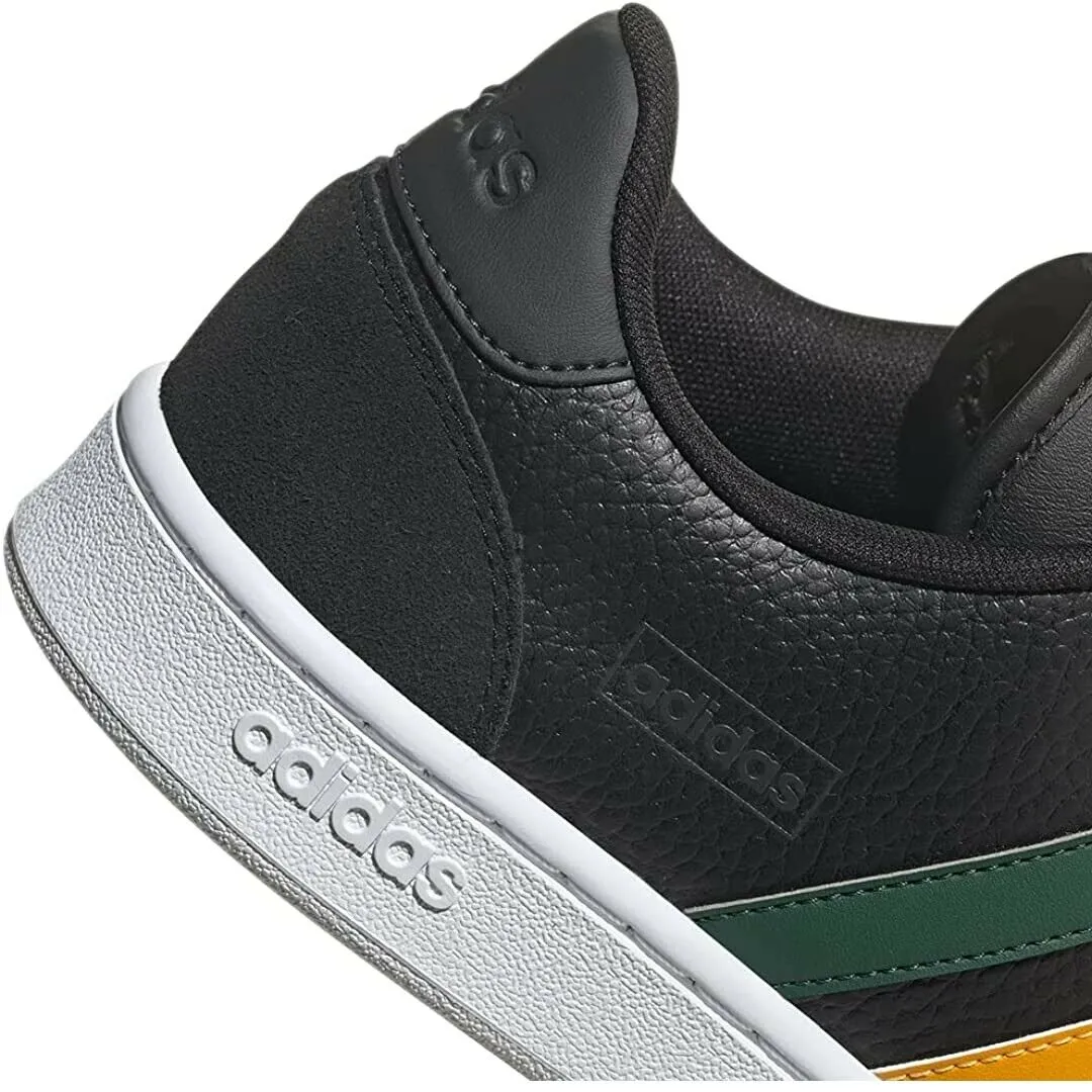 Scarpe sportive da Uomo Adidas - Art. GRAND COURT SE H02030  SNEAKERS  NERO VERDE SENAPE -