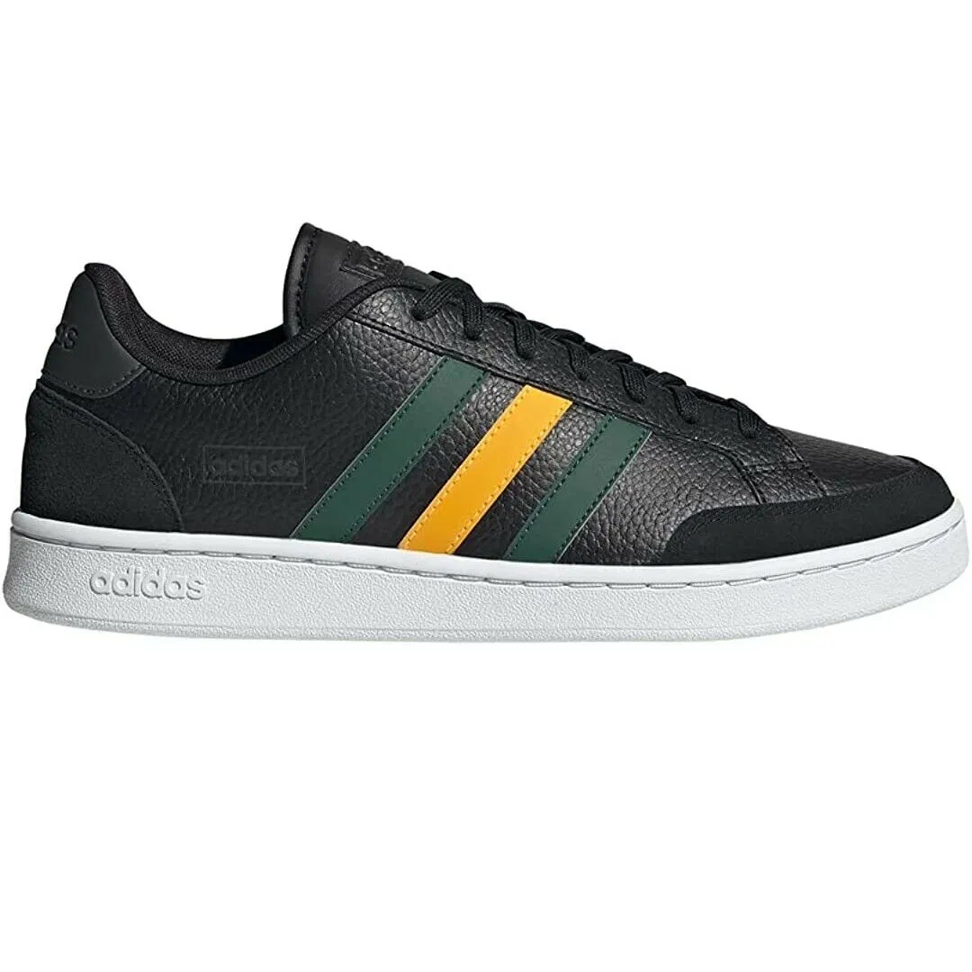 Scarpe sportive da Uomo Adidas - Art. GRAND COURT SE H02030  SNEAKERS  NERO VERDE SENAPE -