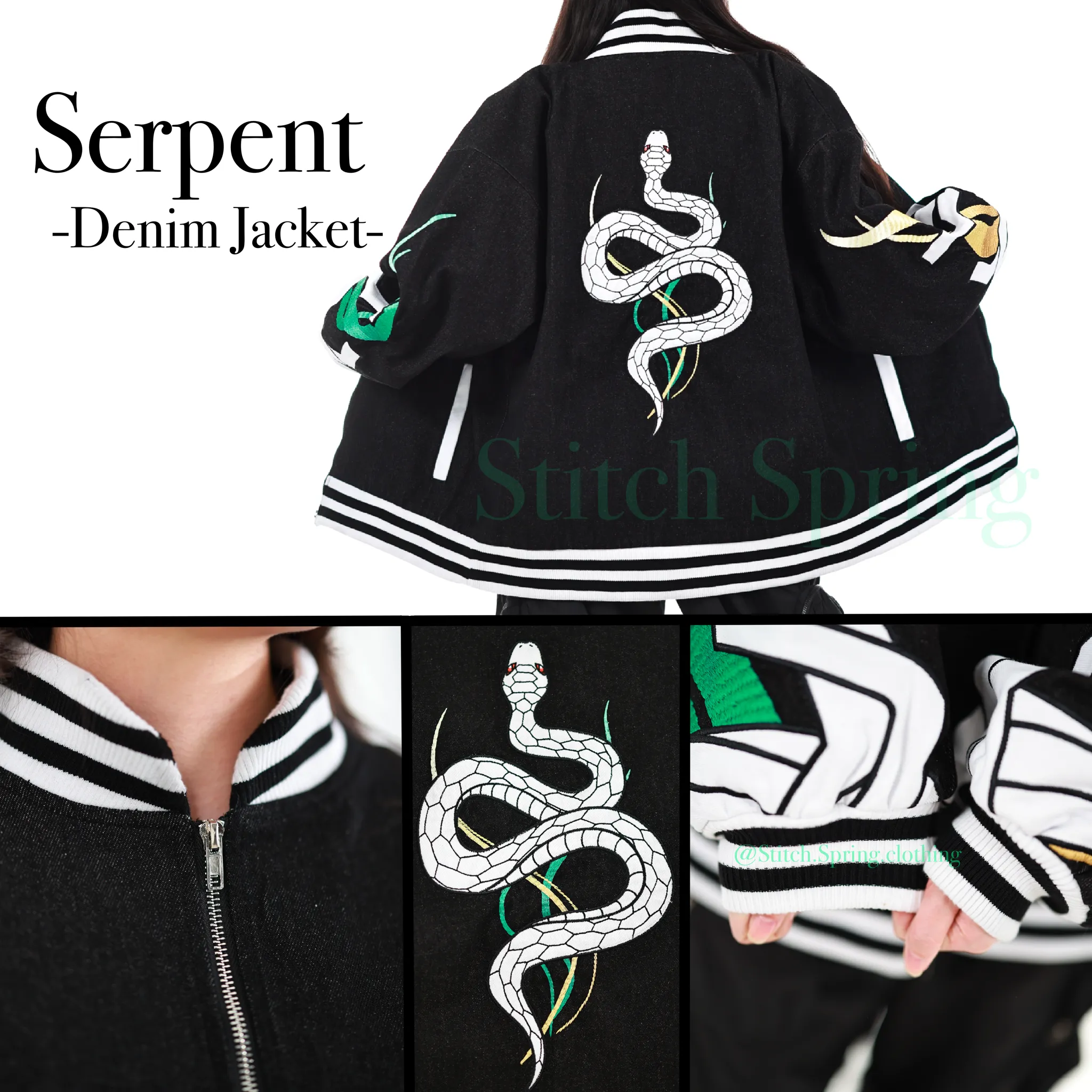 Serpent Denim Jacket Preorder