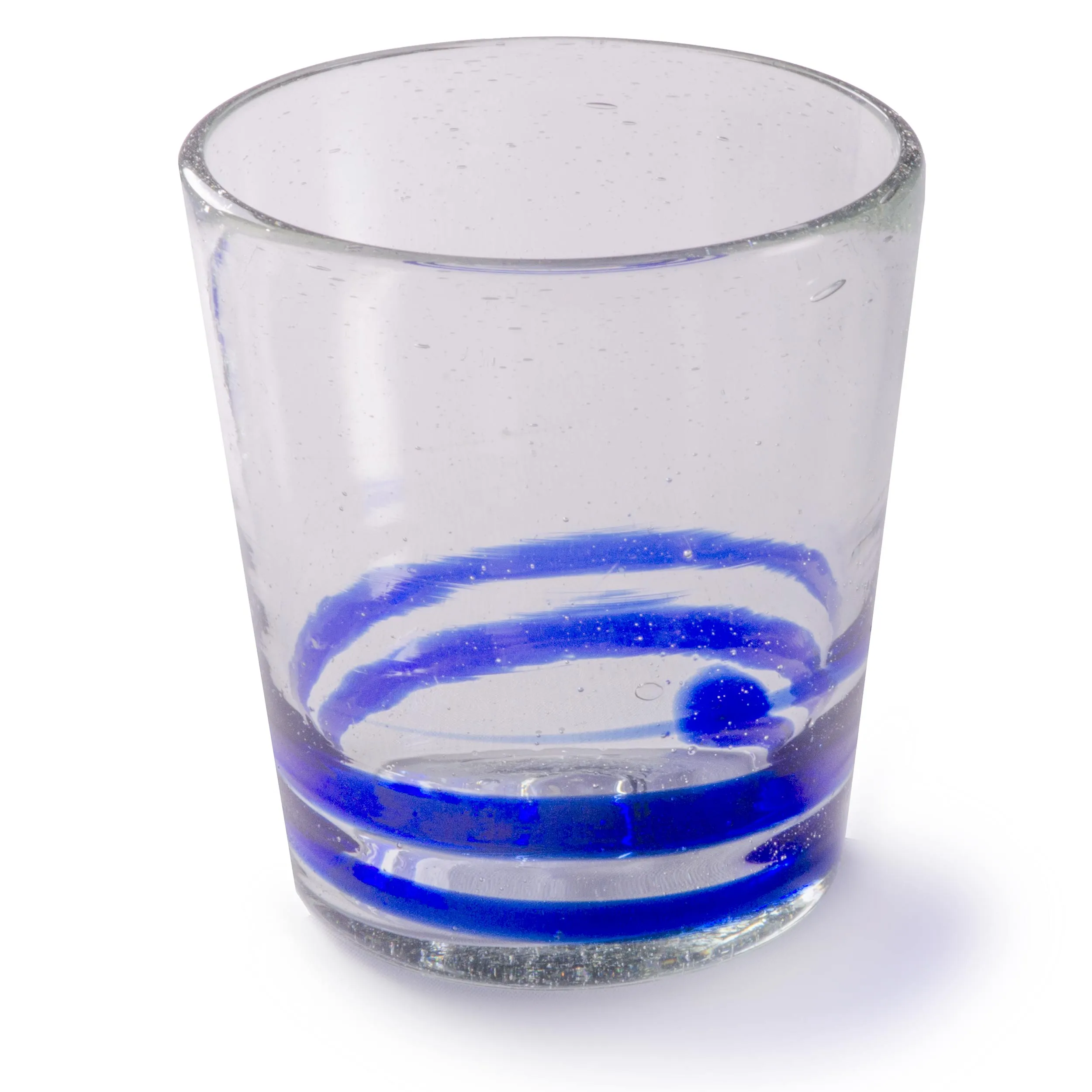 Serpentine Short Tumbler in Cobalt Blue - 12 oz - Set of 6